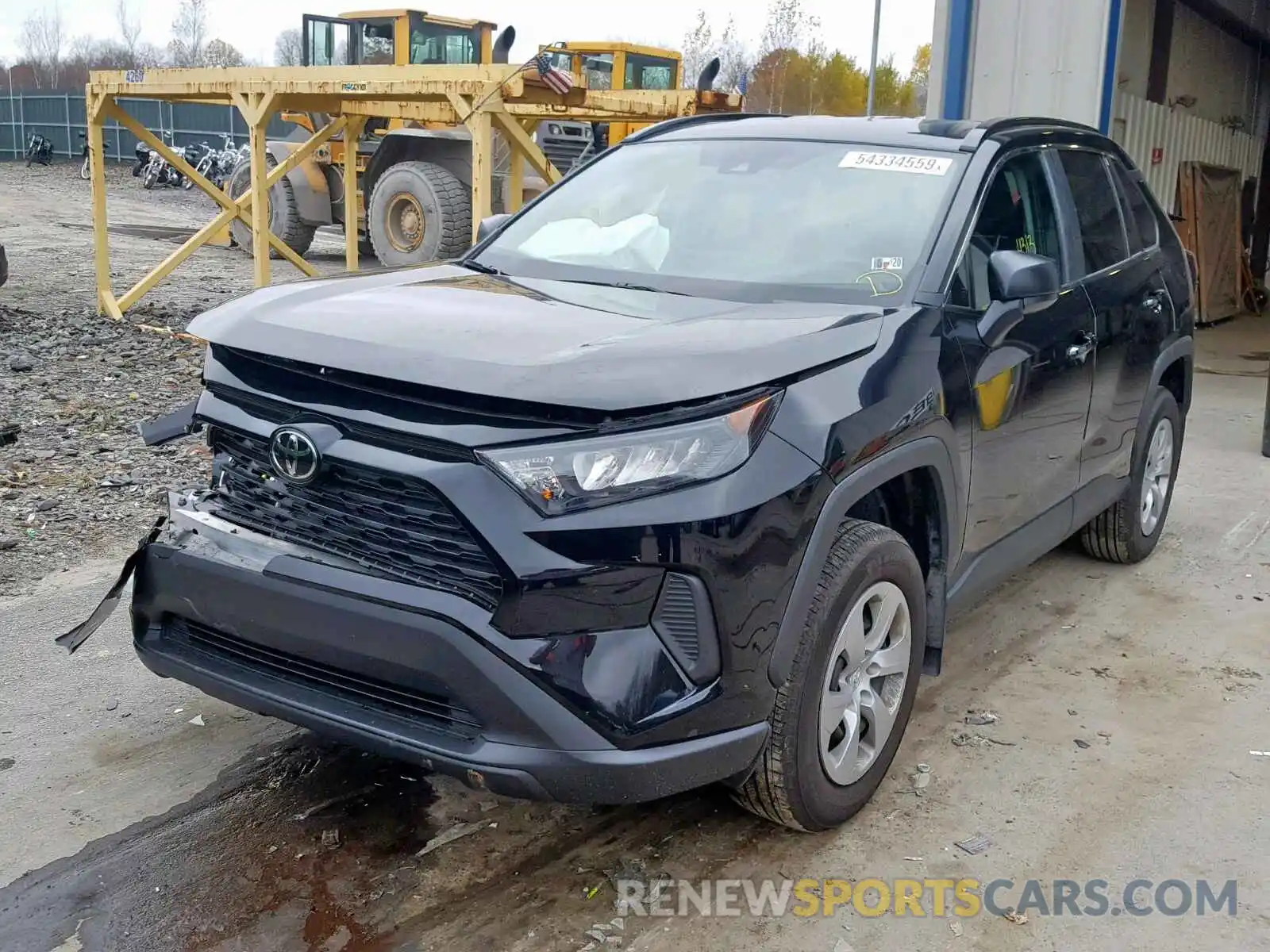 2 Photograph of a damaged car 2T3F1RFV4KC012229 TOYOTA RAV4 LE 2019