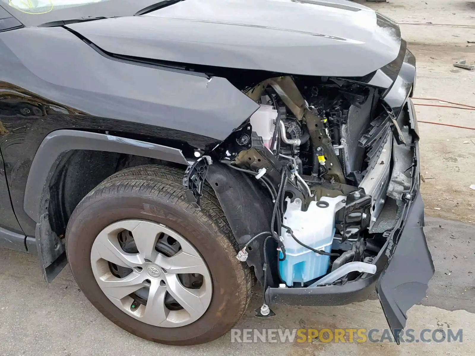 9 Photograph of a damaged car 2T3F1RFV4KC012229 TOYOTA RAV4 LE 2019