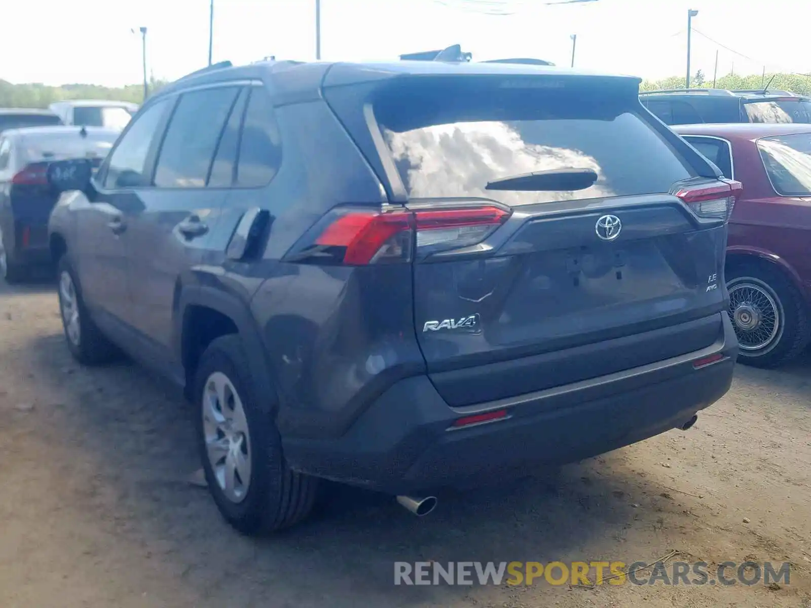 3 Photograph of a damaged car 2T3F1RFV4KW030714 TOYOTA RAV4 LE 2019