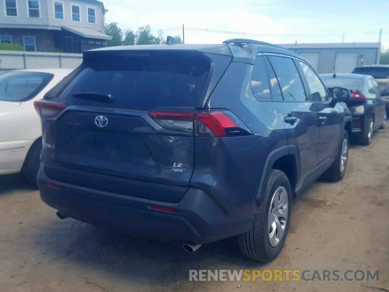 4 Photograph of a damaged car 2T3F1RFV4KW030714 TOYOTA RAV4 LE 2019