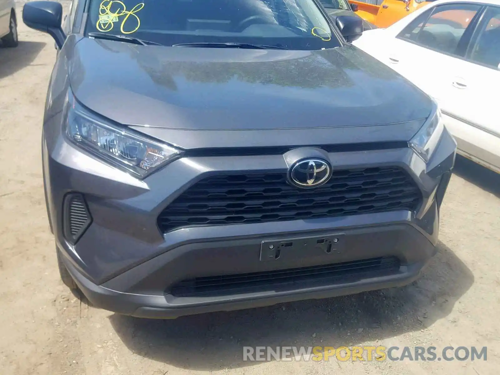 7 Photograph of a damaged car 2T3F1RFV4KW030714 TOYOTA RAV4 LE 2019