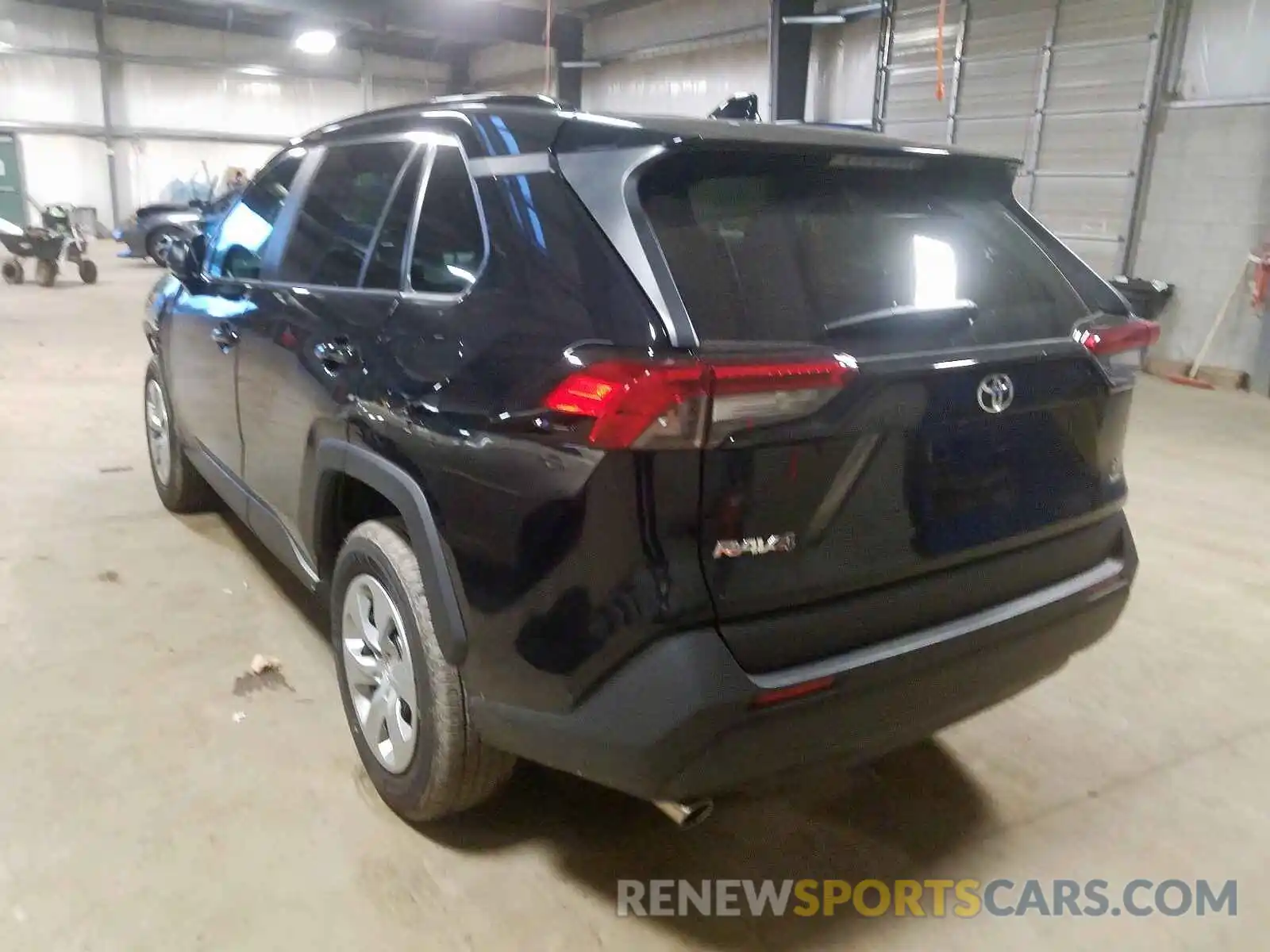 3 Photograph of a damaged car 2T3F1RFV5KC021361 TOYOTA RAV4 LE 2019