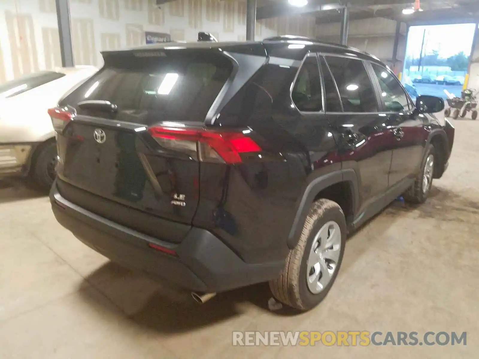 4 Photograph of a damaged car 2T3F1RFV5KC021361 TOYOTA RAV4 LE 2019