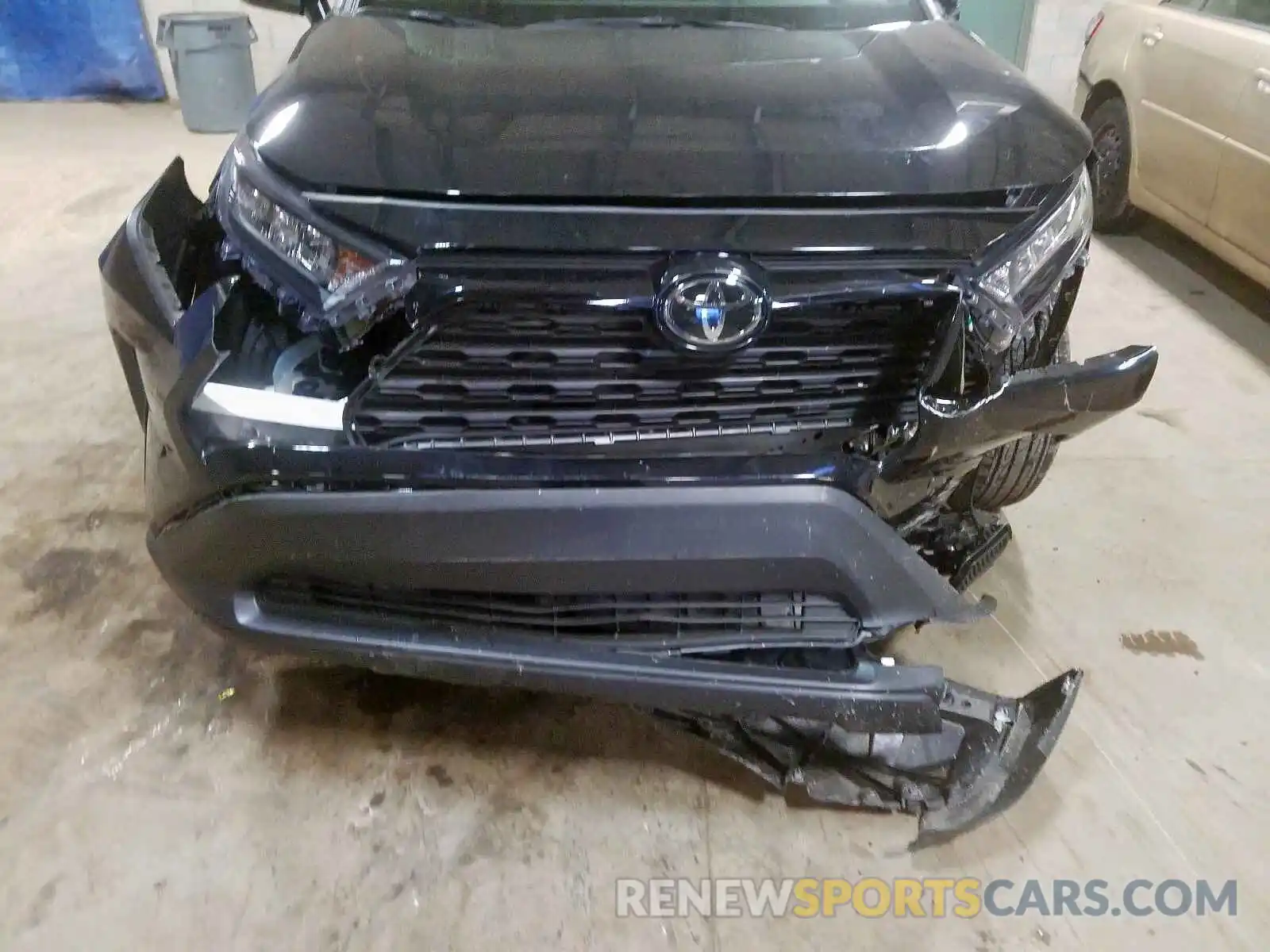 9 Photograph of a damaged car 2T3F1RFV5KC021361 TOYOTA RAV4 LE 2019