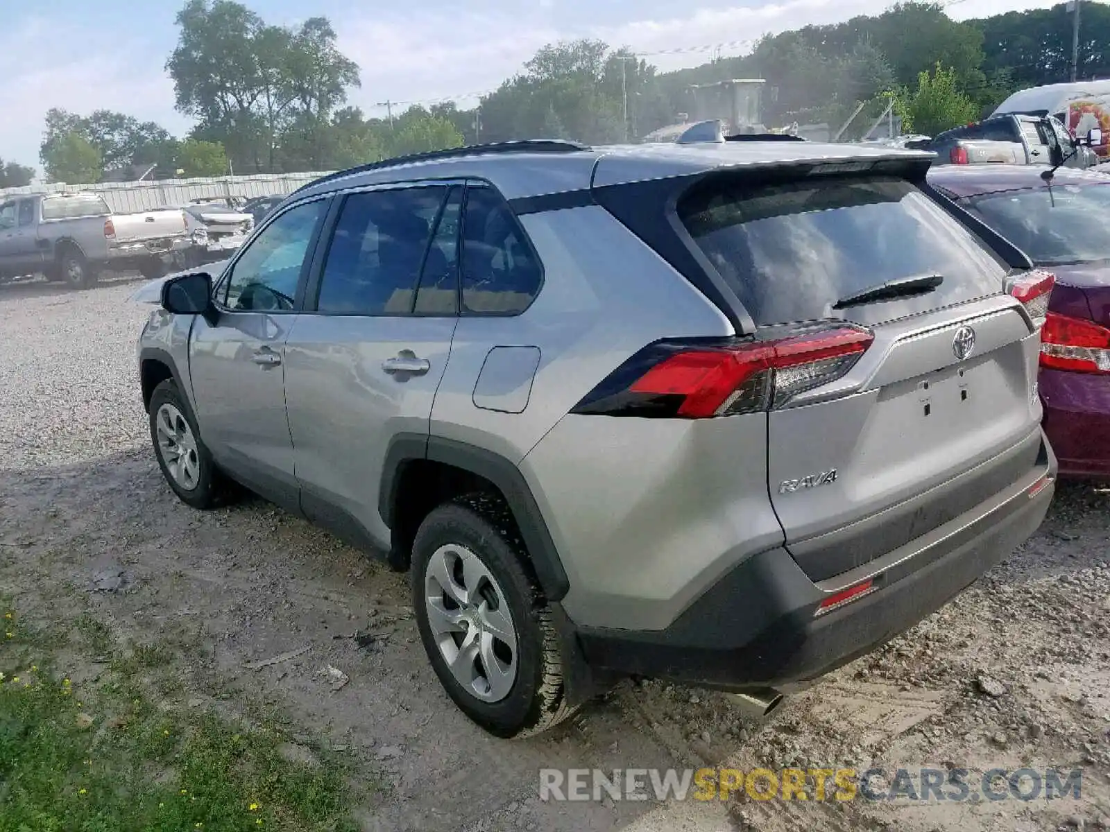 3 Photograph of a damaged car 2T3F1RFV5KW038966 TOYOTA RAV4 LE 2019