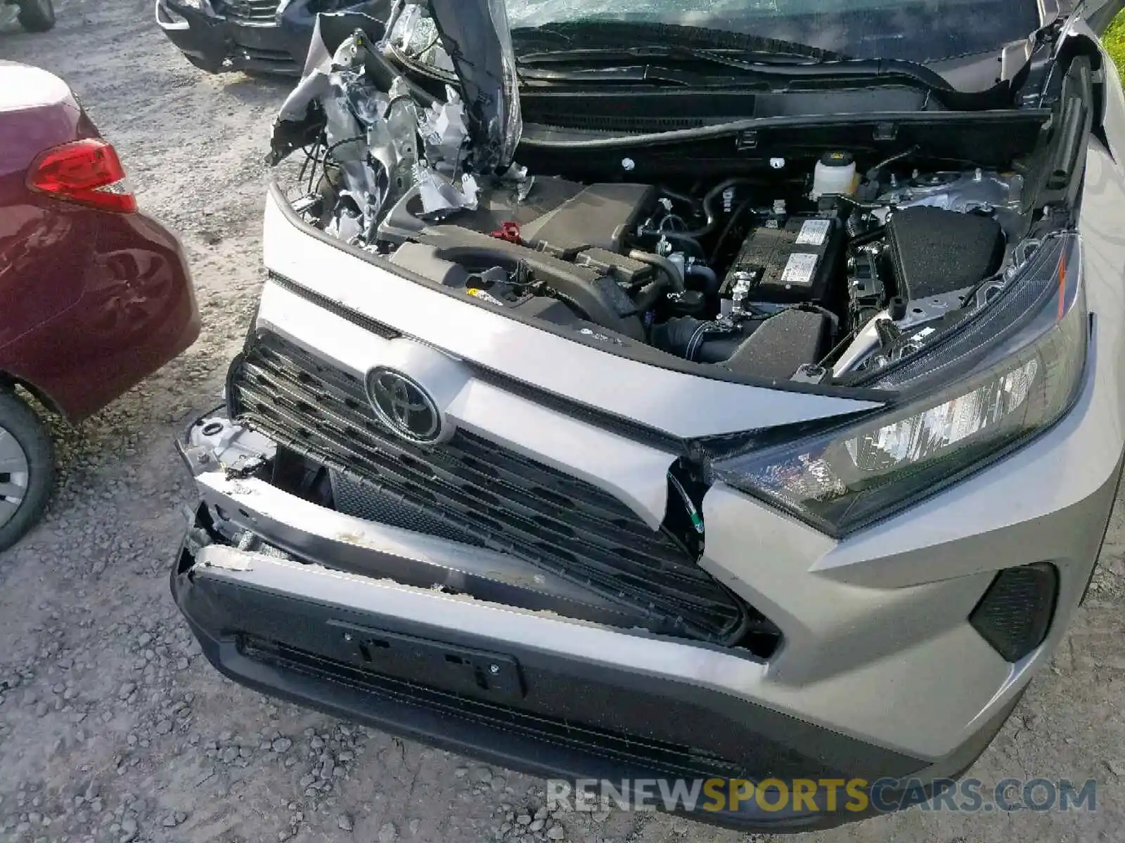 7 Photograph of a damaged car 2T3F1RFV5KW038966 TOYOTA RAV4 LE 2019