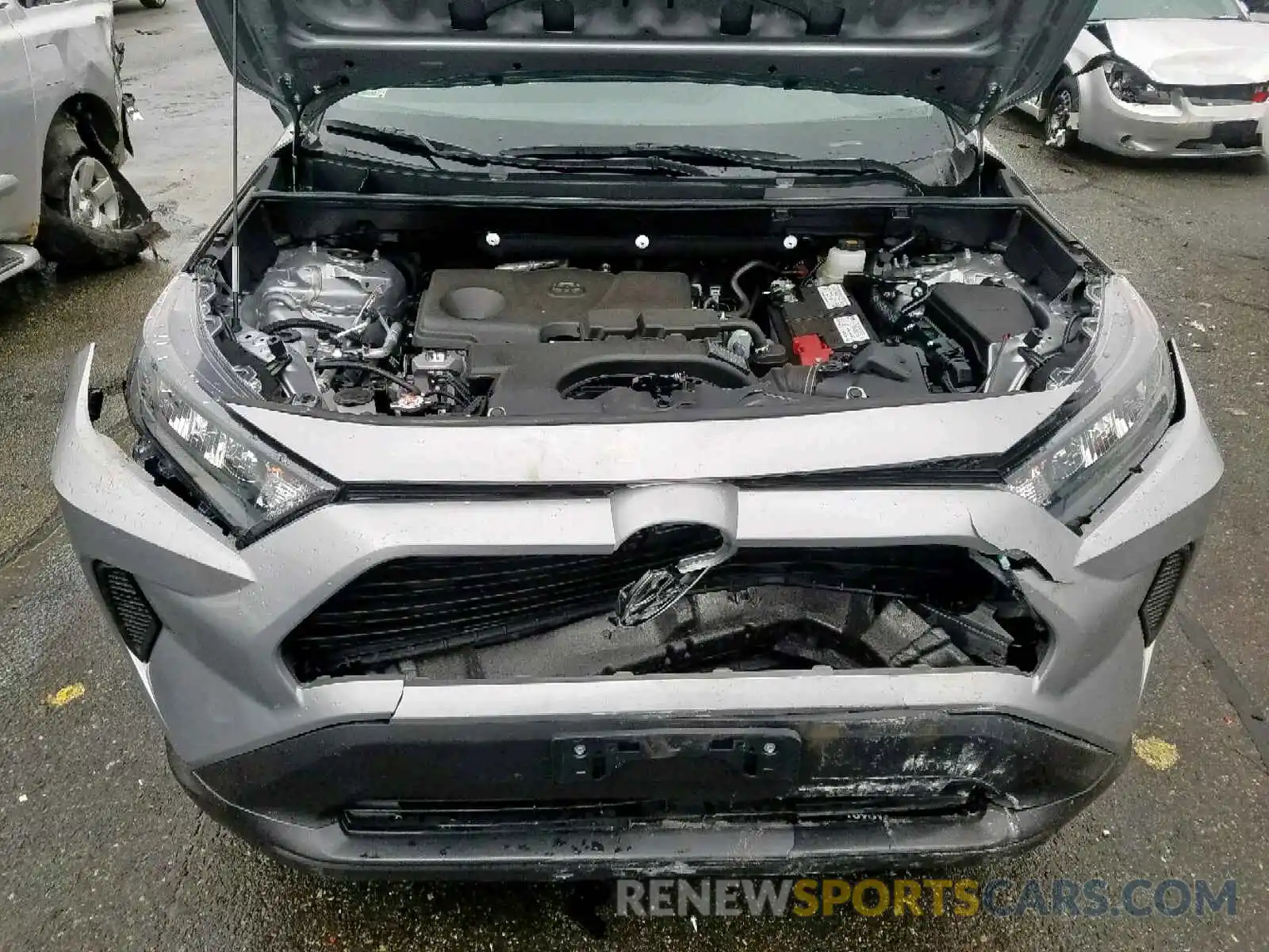 7 Фотография поврежденного автомобиля 2T3F1RFV6KW050589 TOYOTA RAV4 LE 2019