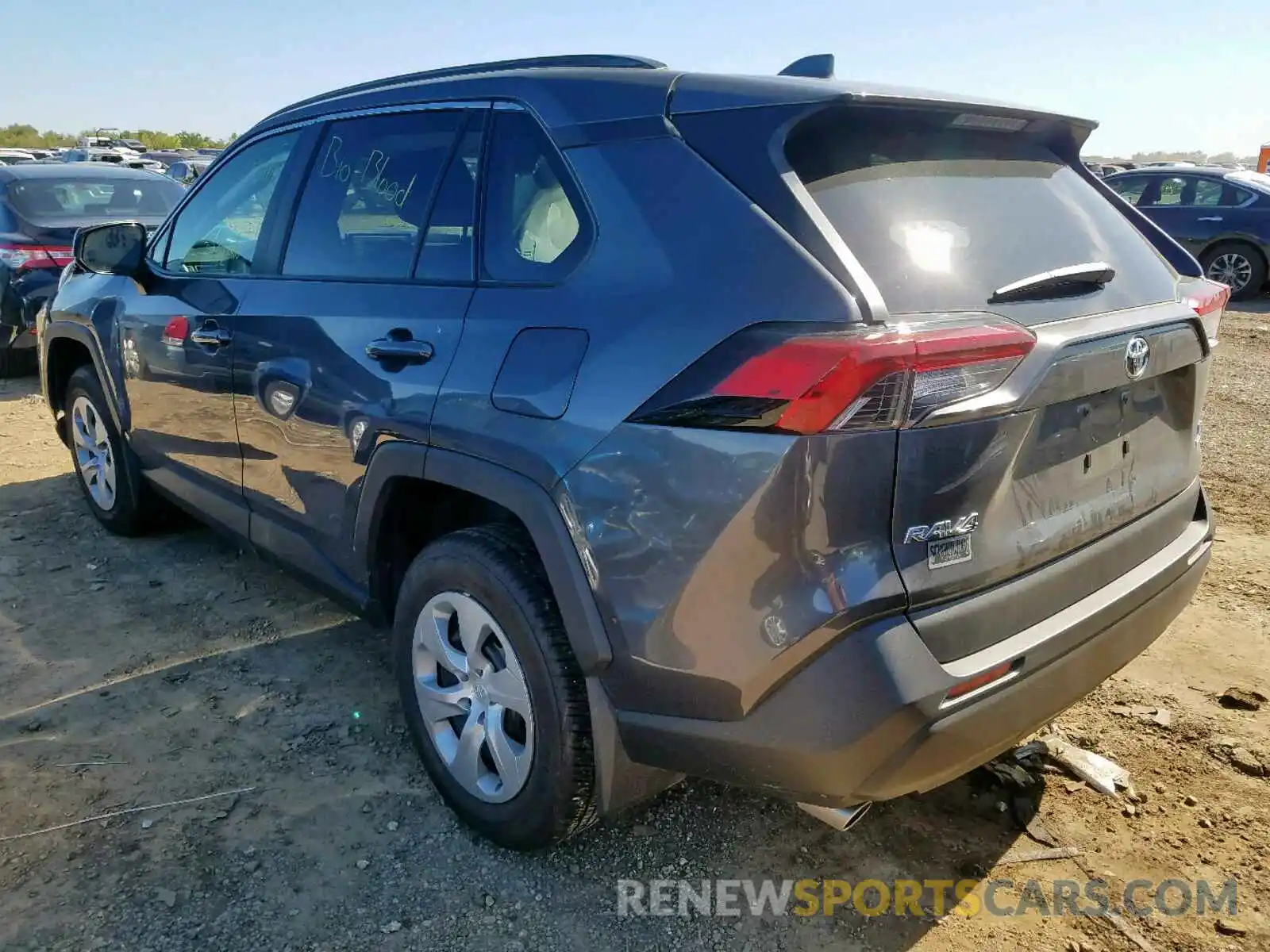 3 Photograph of a damaged car 2T3F1RFV6KW064766 TOYOTA RAV4 LE 2019