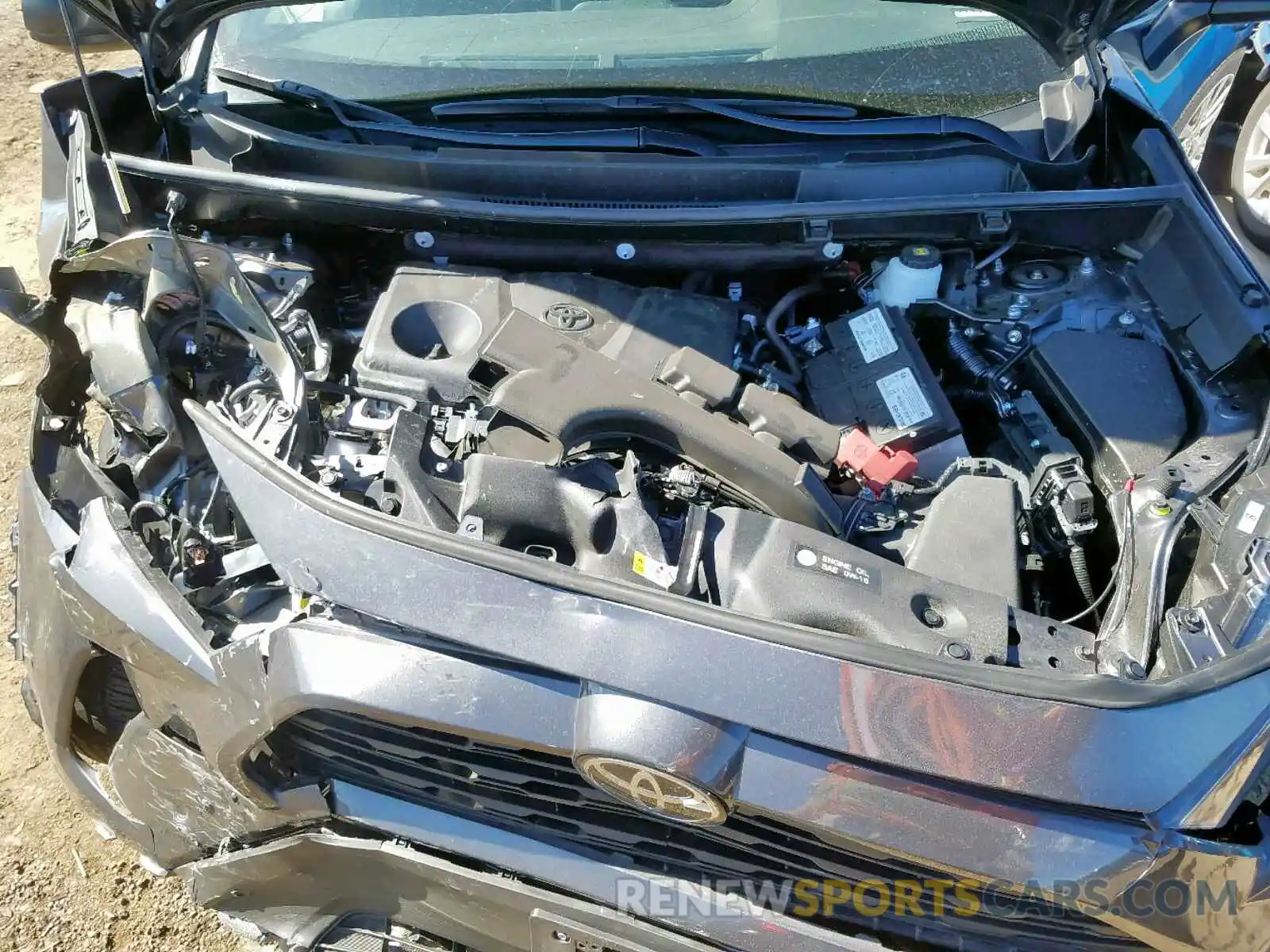 7 Photograph of a damaged car 2T3F1RFV6KW064766 TOYOTA RAV4 LE 2019