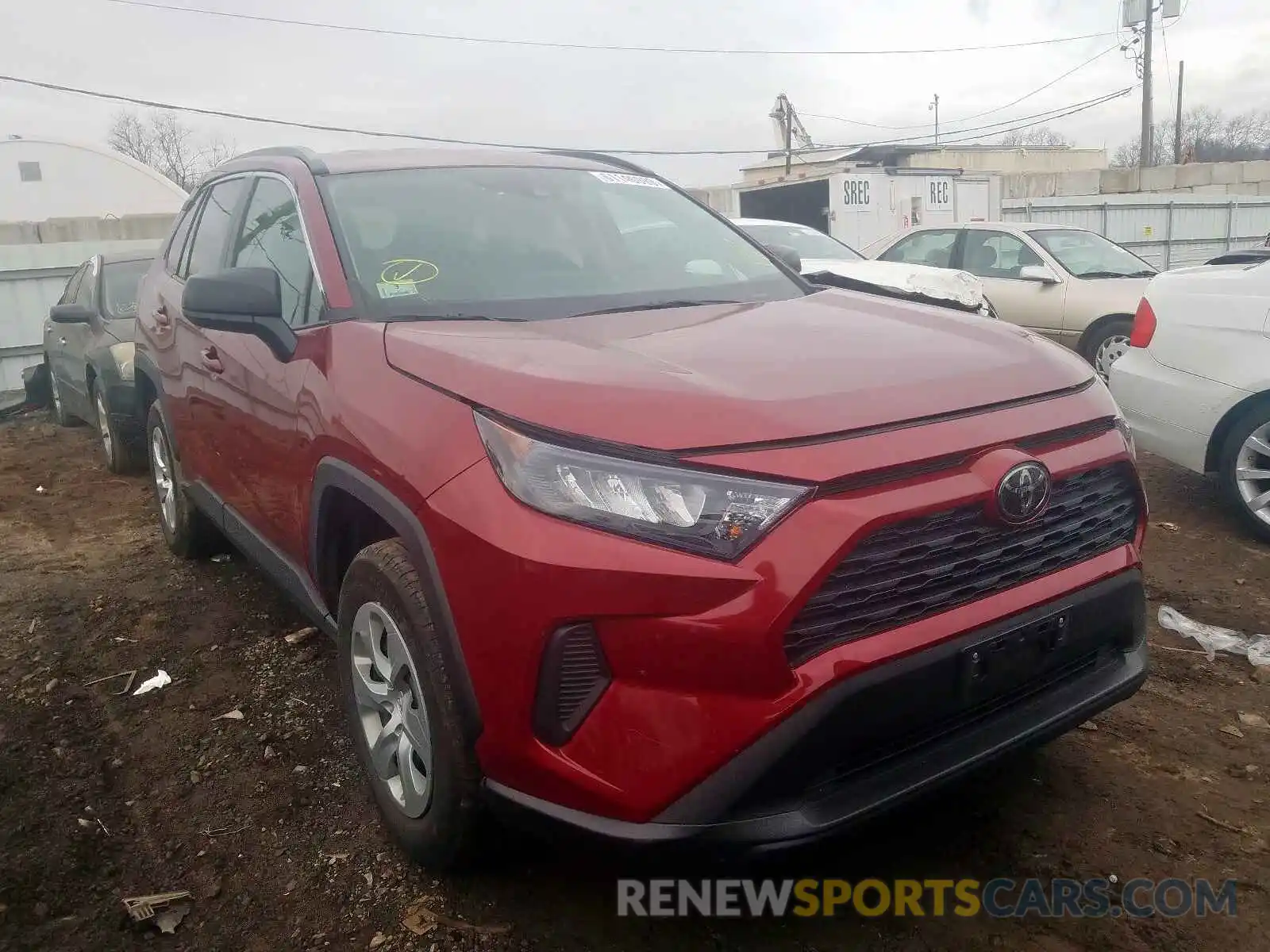 1 Photograph of a damaged car 2T3F1RFV7KW031310 TOYOTA RAV4 LE 2019