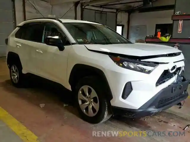 1 Photograph of a damaged car 2T3F1RFV8KW063781 TOYOTA RAV4 LE 2019