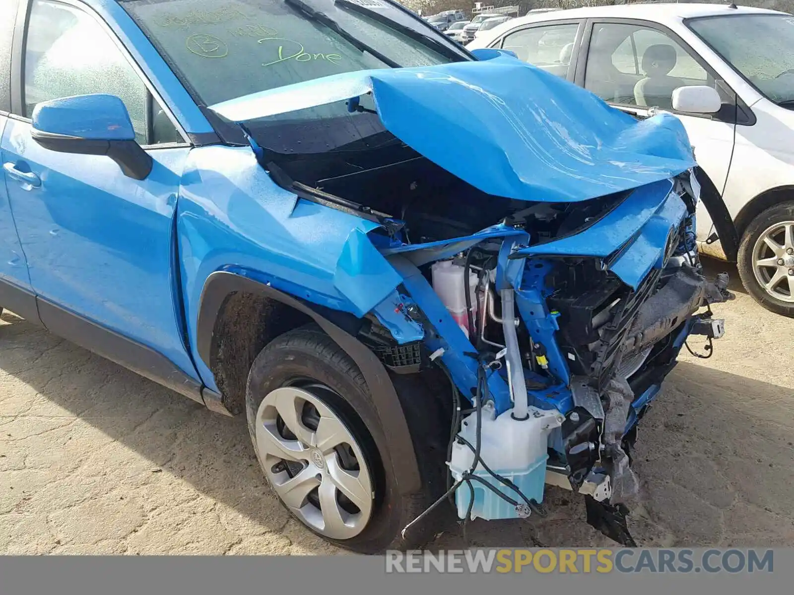 9 Photograph of a damaged car 2T3G1RFV3KW009051 TOYOTA RAV4 LE 2019