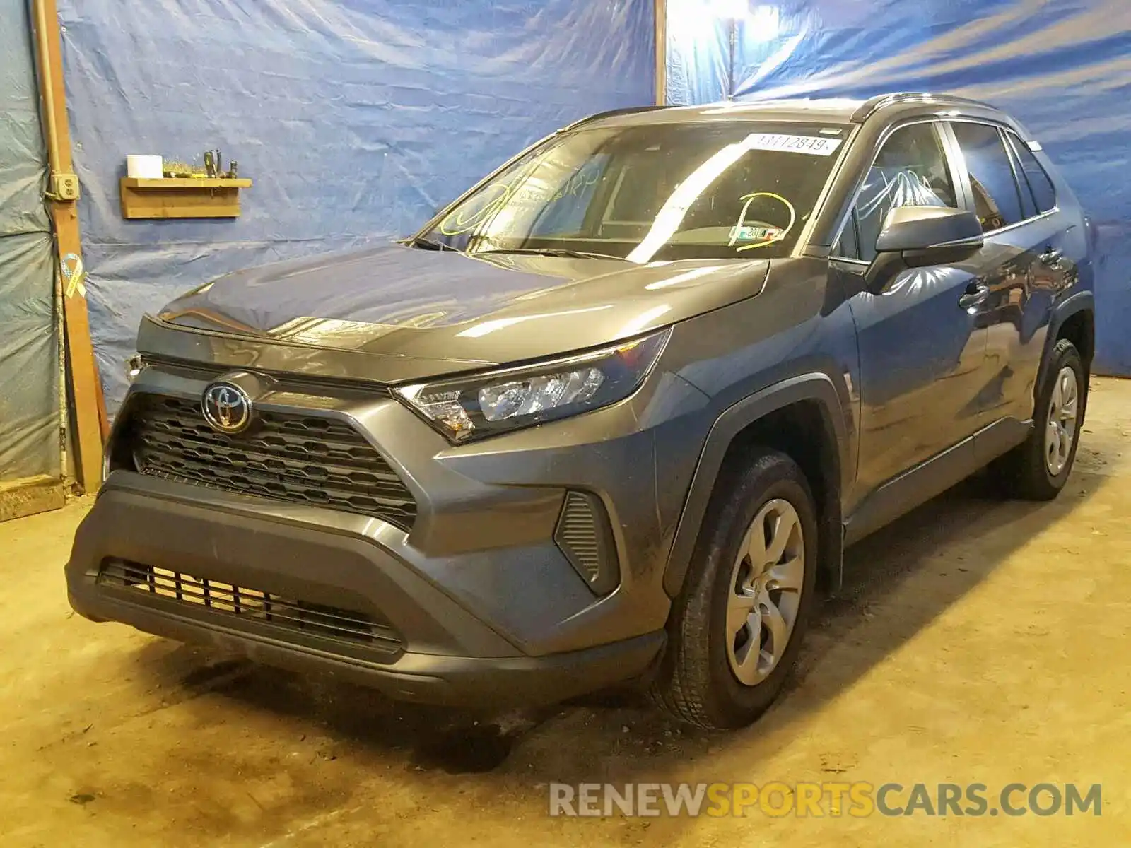 2 Photograph of a damaged car 2T3G1RFV5KC004533 TOYOTA RAV4 LE 2019