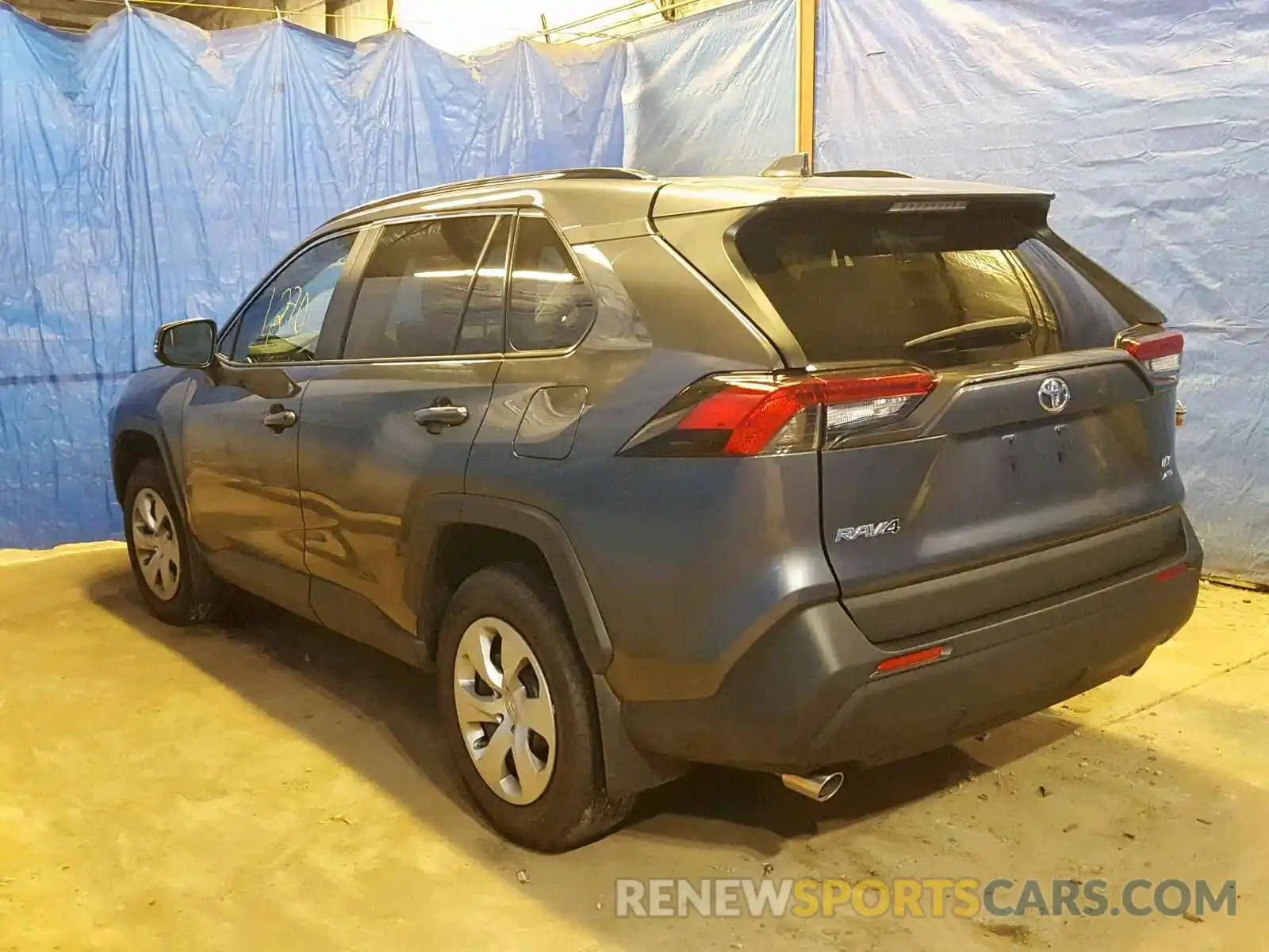 3 Photograph of a damaged car 2T3G1RFV5KC004533 TOYOTA RAV4 LE 2019