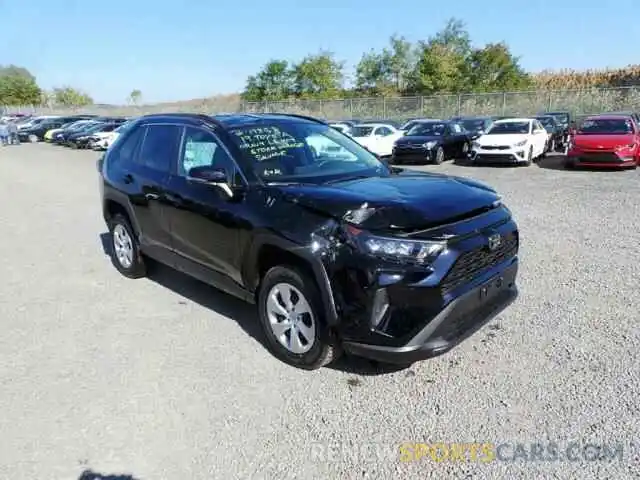 1 Photograph of a damaged car 2T3G1RFVXKW048610 TOYOTA RAV4 LE 2019