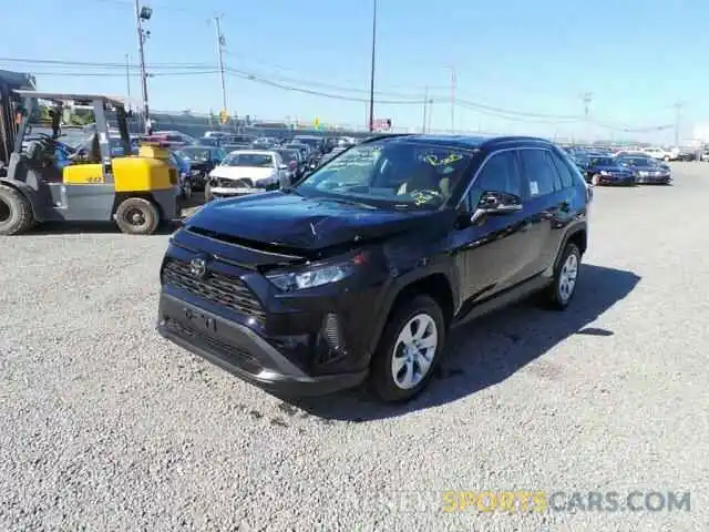 2 Photograph of a damaged car 2T3G1RFVXKW048610 TOYOTA RAV4 LE 2019