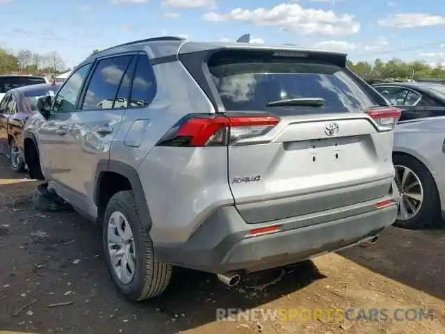 3 Photograph of a damaged car 2T3H1RFV0KW013675 TOYOTA RAV4 LE 2019