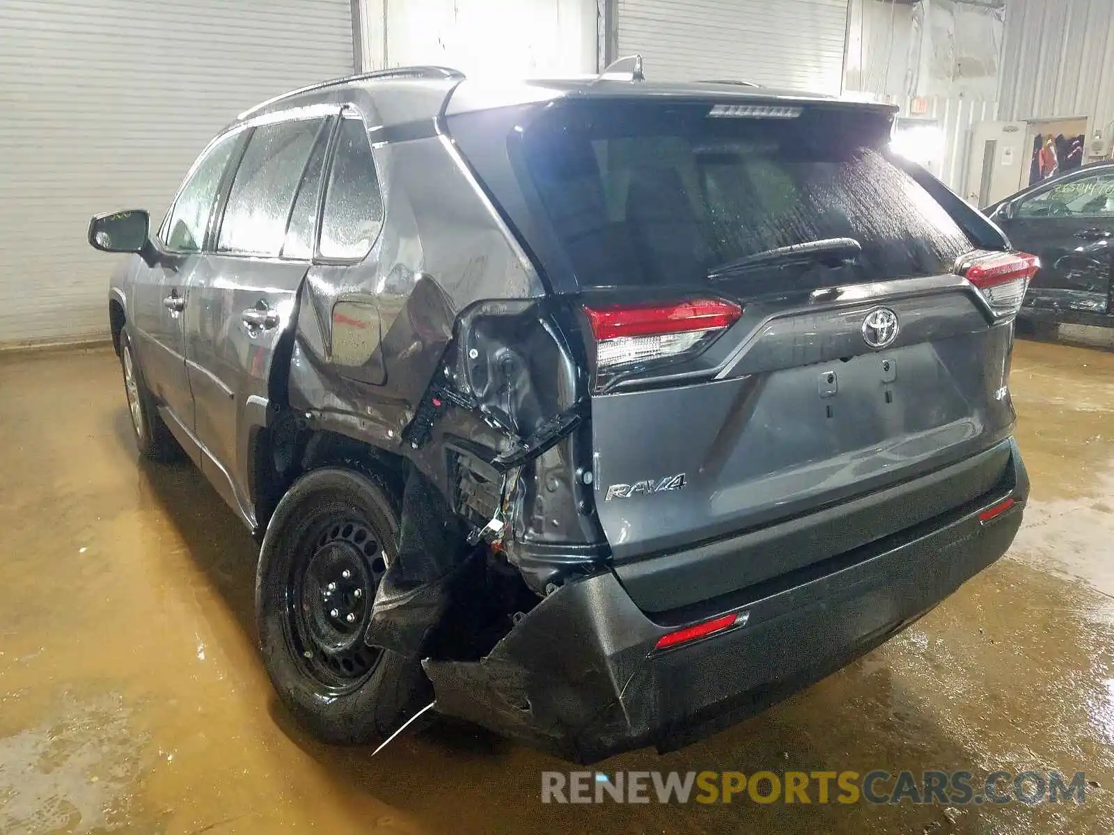 3 Photograph of a damaged car 2T3H1RFV0KW023686 TOYOTA RAV4 LE 2019