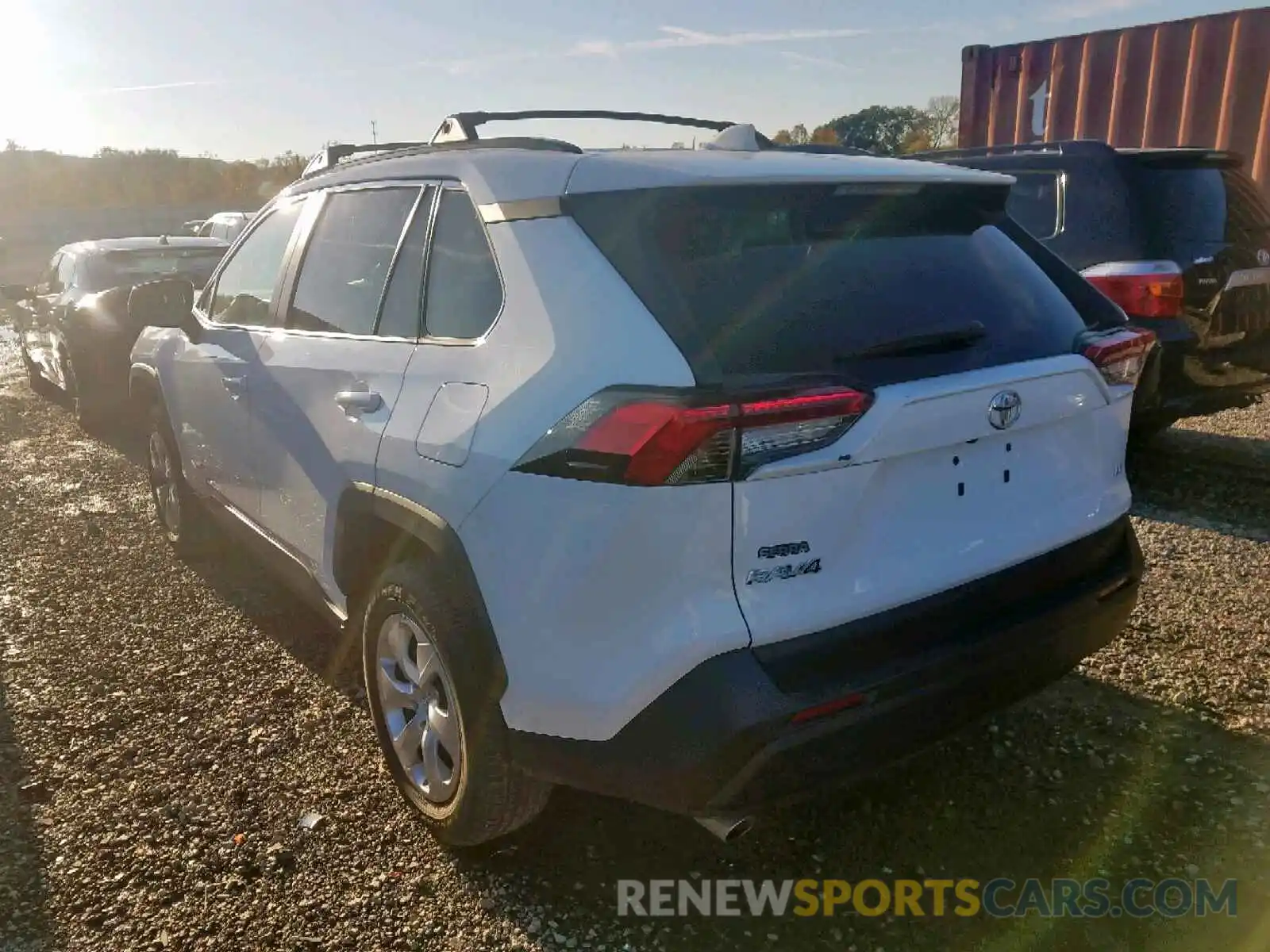 3 Photograph of a damaged car 2T3H1RFV2KW001141 TOYOTA RAV4 LE 2019