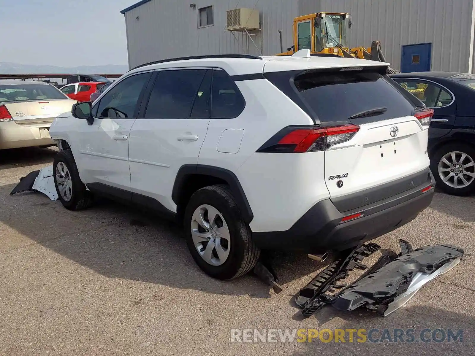 3 Photograph of a damaged car 2T3H1RFV3KC020587 TOYOTA RAV4 LE 2019