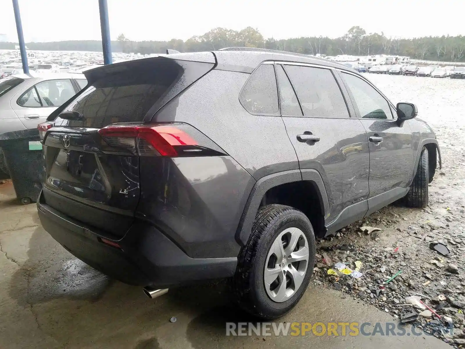 4 Фотография поврежденного автомобиля 2T3H1RFV4KW007023 TOYOTA RAV4 LE 2019