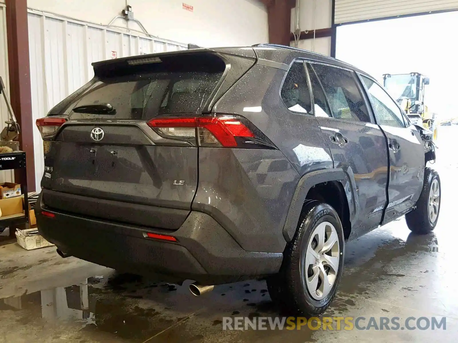 4 Photograph of a damaged car 2T3H1RFV4KW008558 TOYOTA RAV4 LE 2019