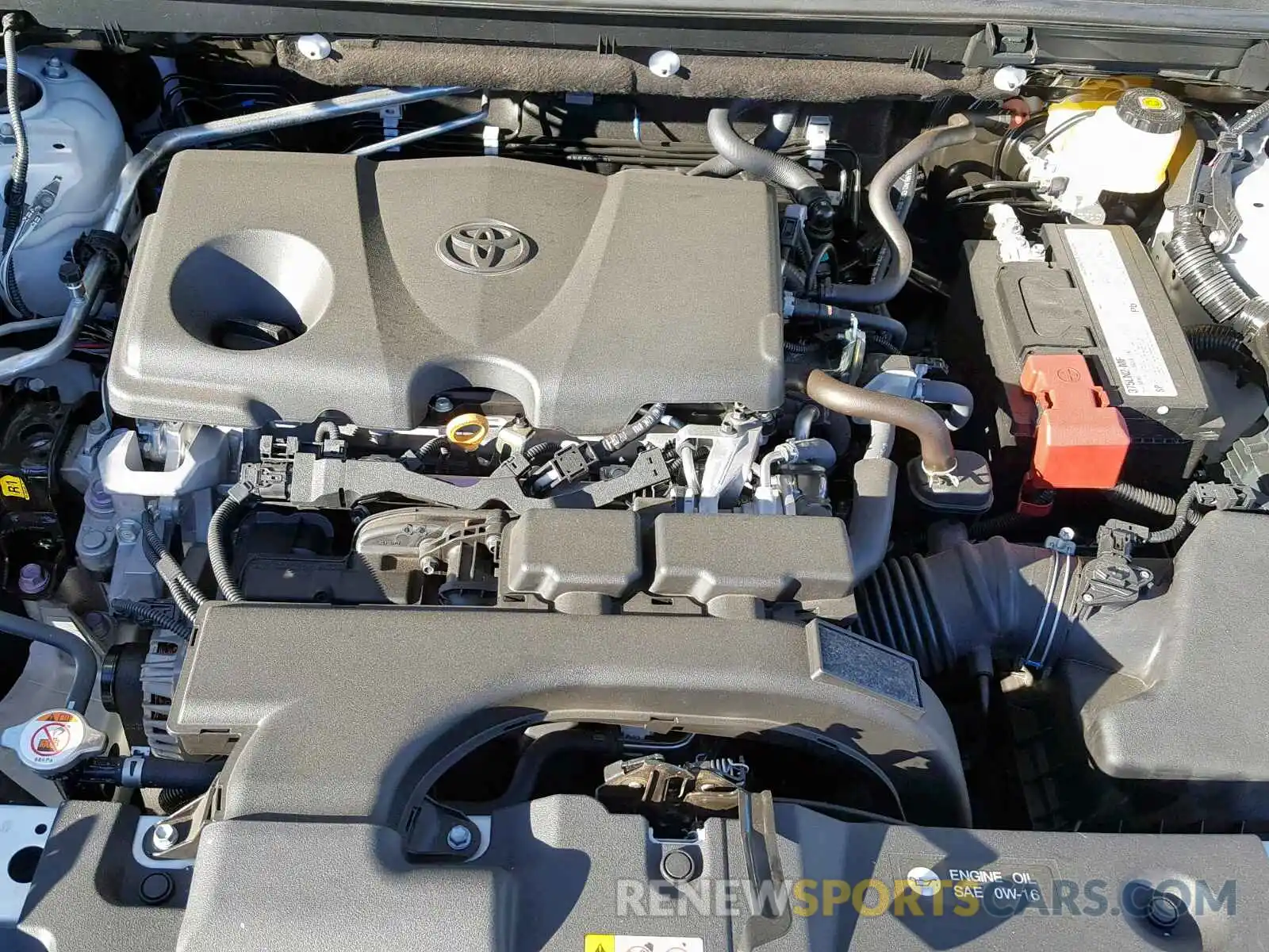 7 Фотография поврежденного автомобиля 2T3H1RFV6KC013066 TOYOTA RAV4 LE 2019