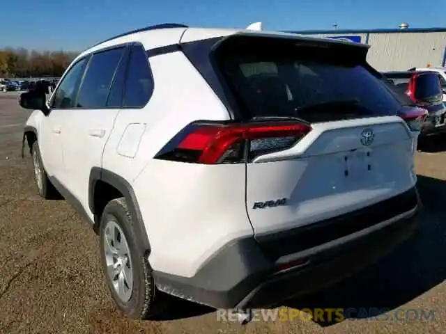 3 Photograph of a damaged car 2T3H1RFV6KW003927 TOYOTA RAV4 LE 2019