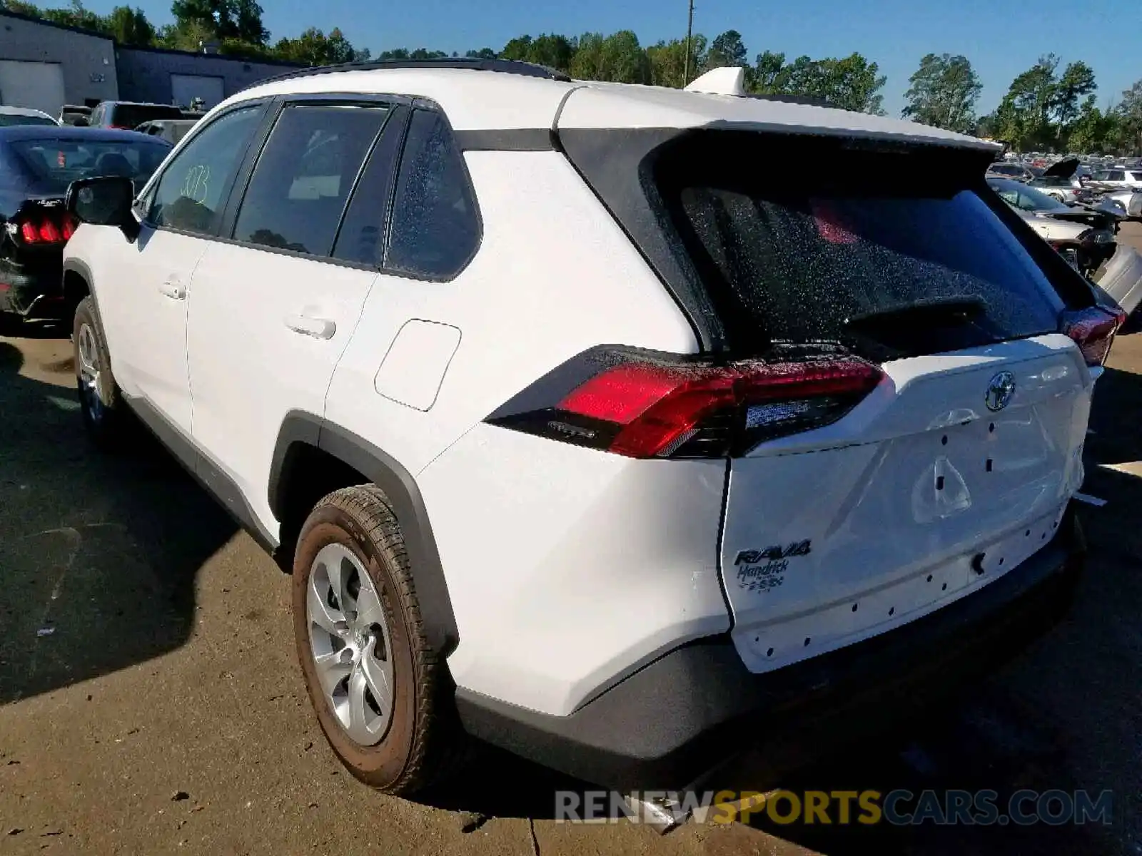 3 Photograph of a damaged car 2T3H1RFV7KW017268 TOYOTA RAV4 LE 2019