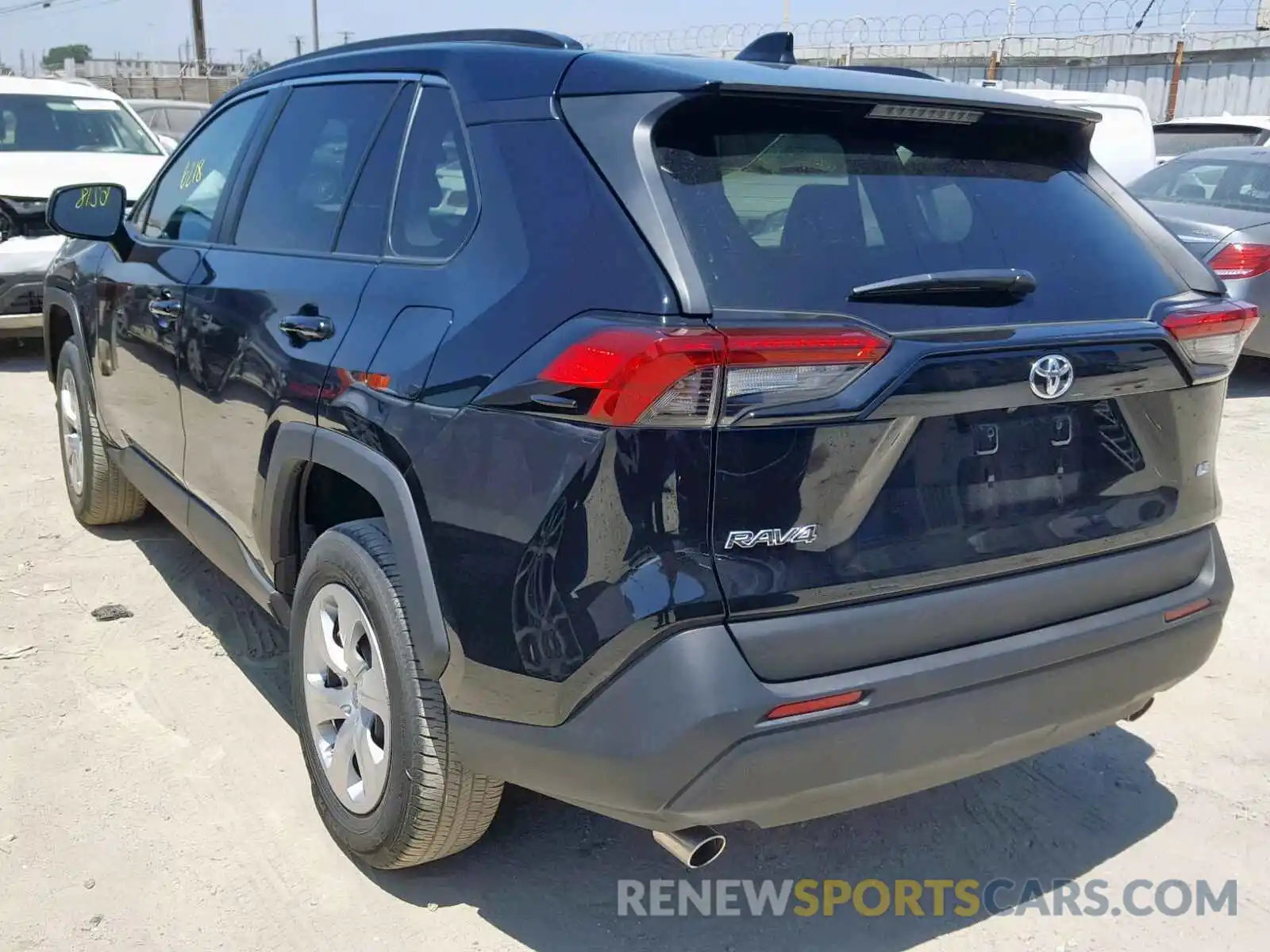 3 Photograph of a damaged car 2T3H1RFV9KW003713 TOYOTA RAV4 LE 2019