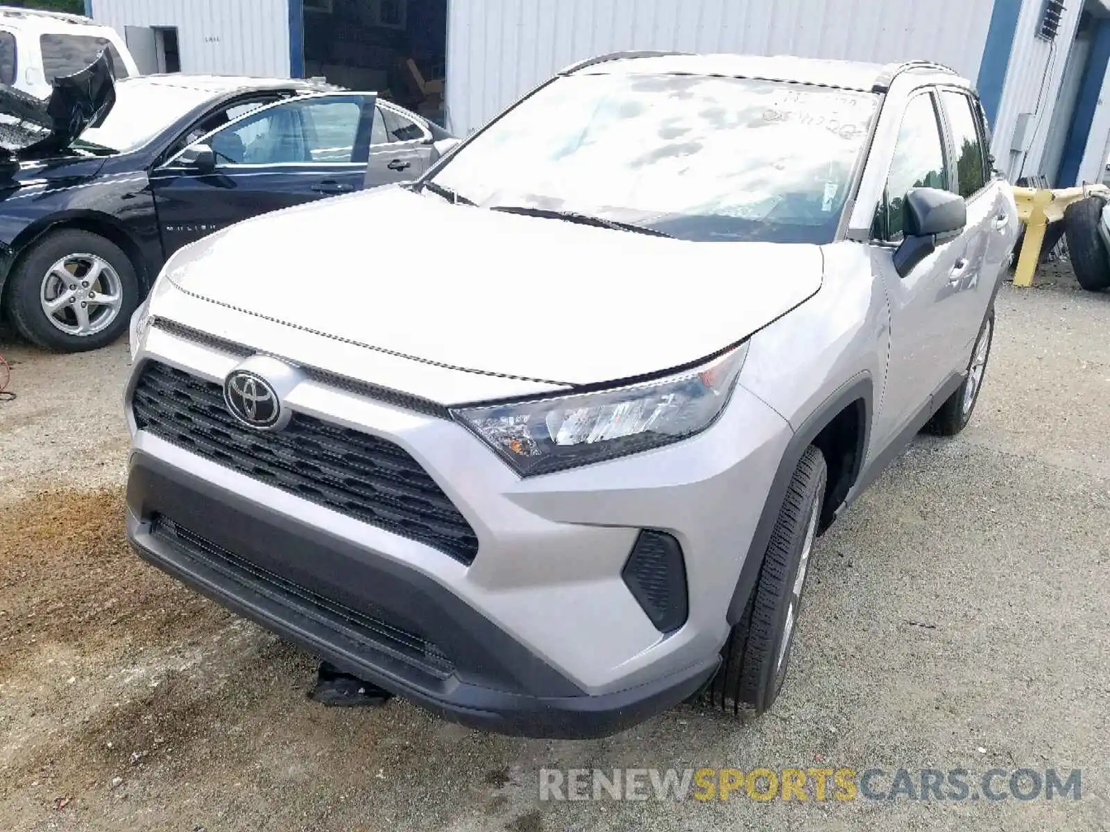 2 Photograph of a damaged car 2T3H1RFVXKW004000 TOYOTA RAV4 LE 2019