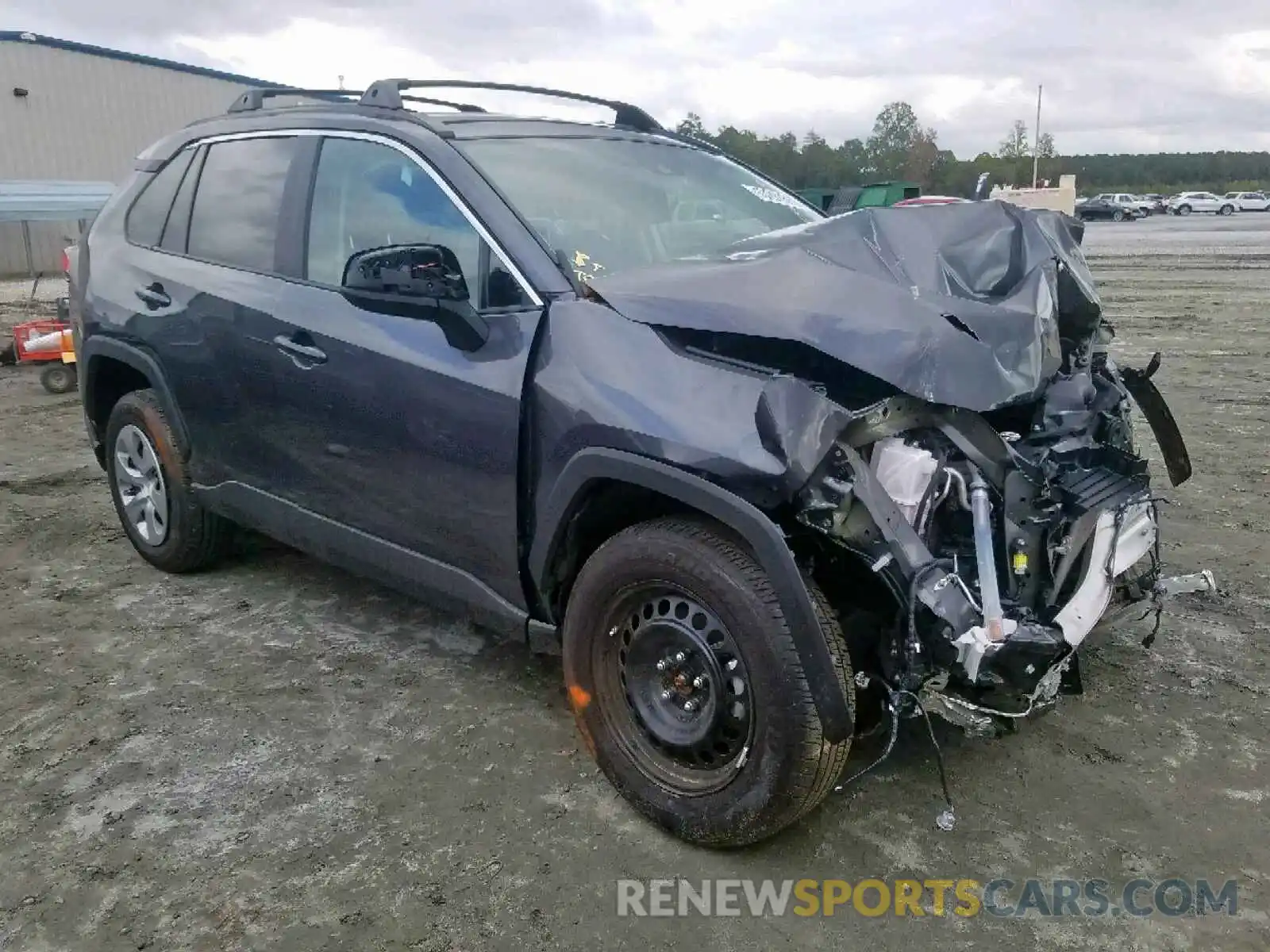 1 Photograph of a damaged car 2T3H1RFVXKW009293 TOYOTA RAV4 LE 2019