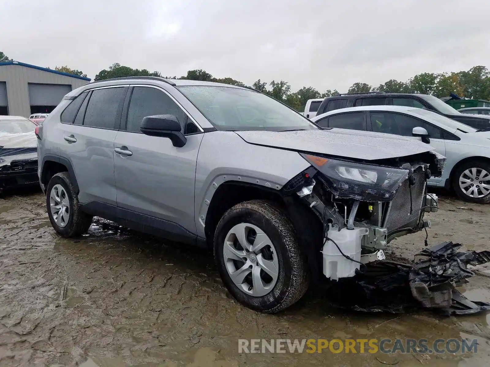 1 Photograph of a damaged car 2T3H1RFVXKW020066 TOYOTA RAV4 LE 2019