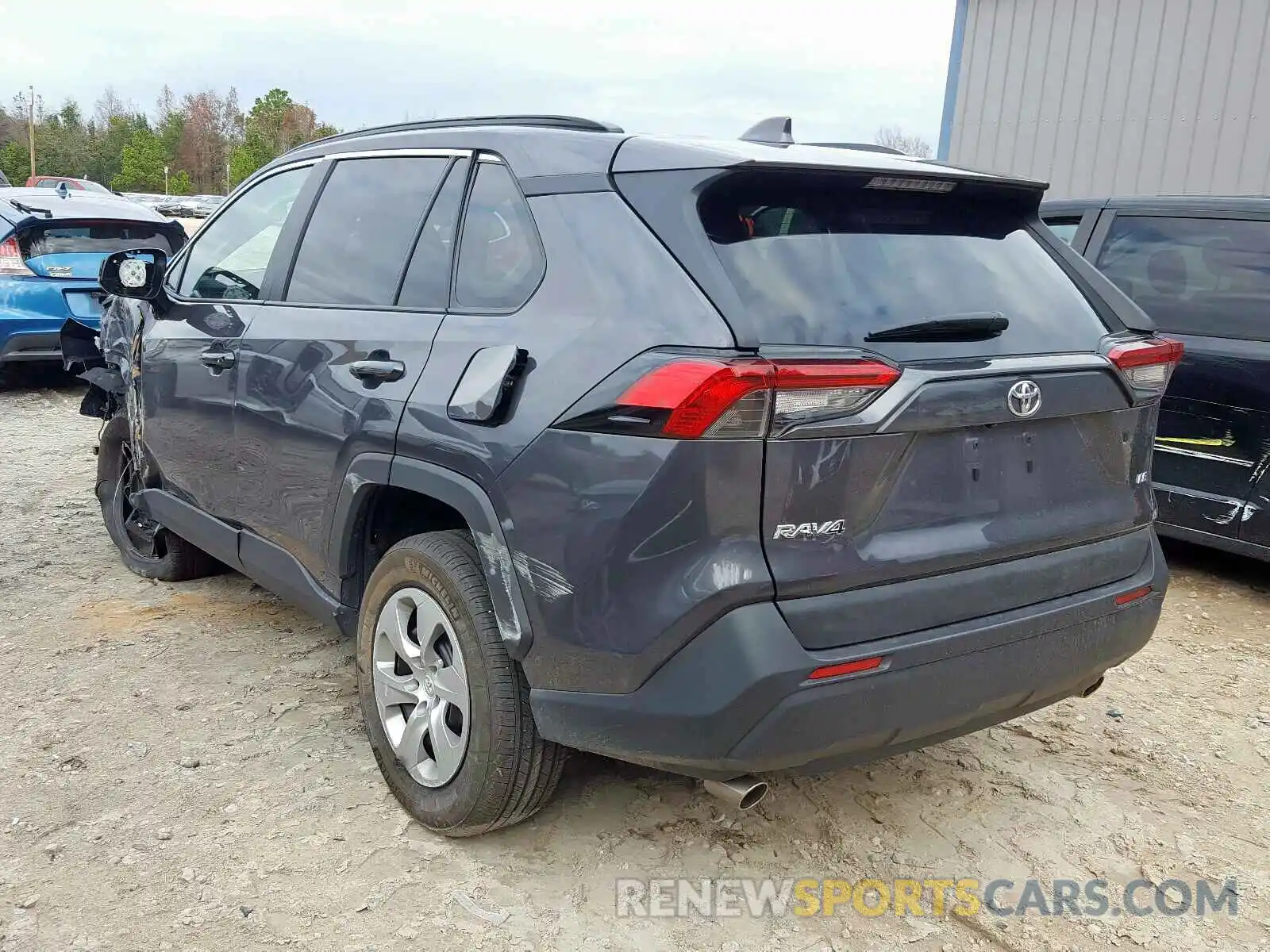 3 Photograph of a damaged car 2T3H1RFVXKW033299 TOYOTA RAV4 LE 2019