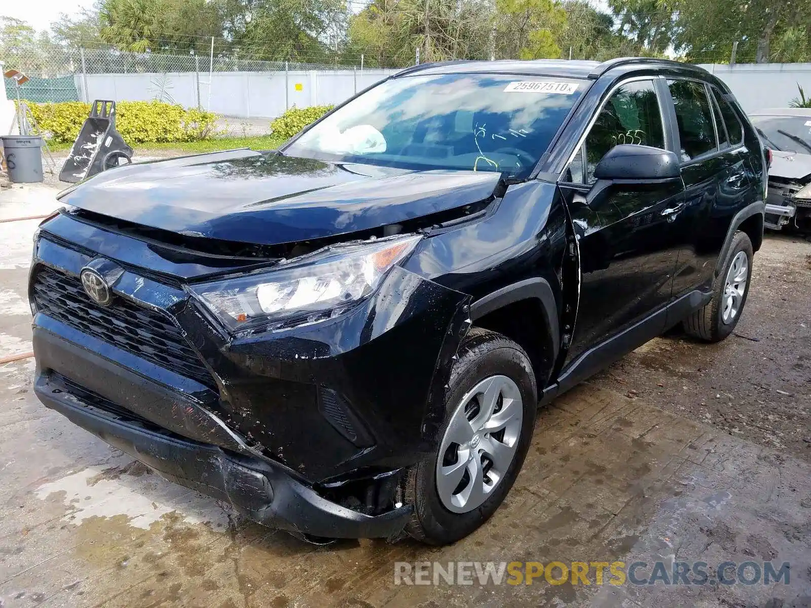 2 Фотография поврежденного автомобиля 2T3H1RFVXKW053083 TOYOTA RAV4 LE 2019