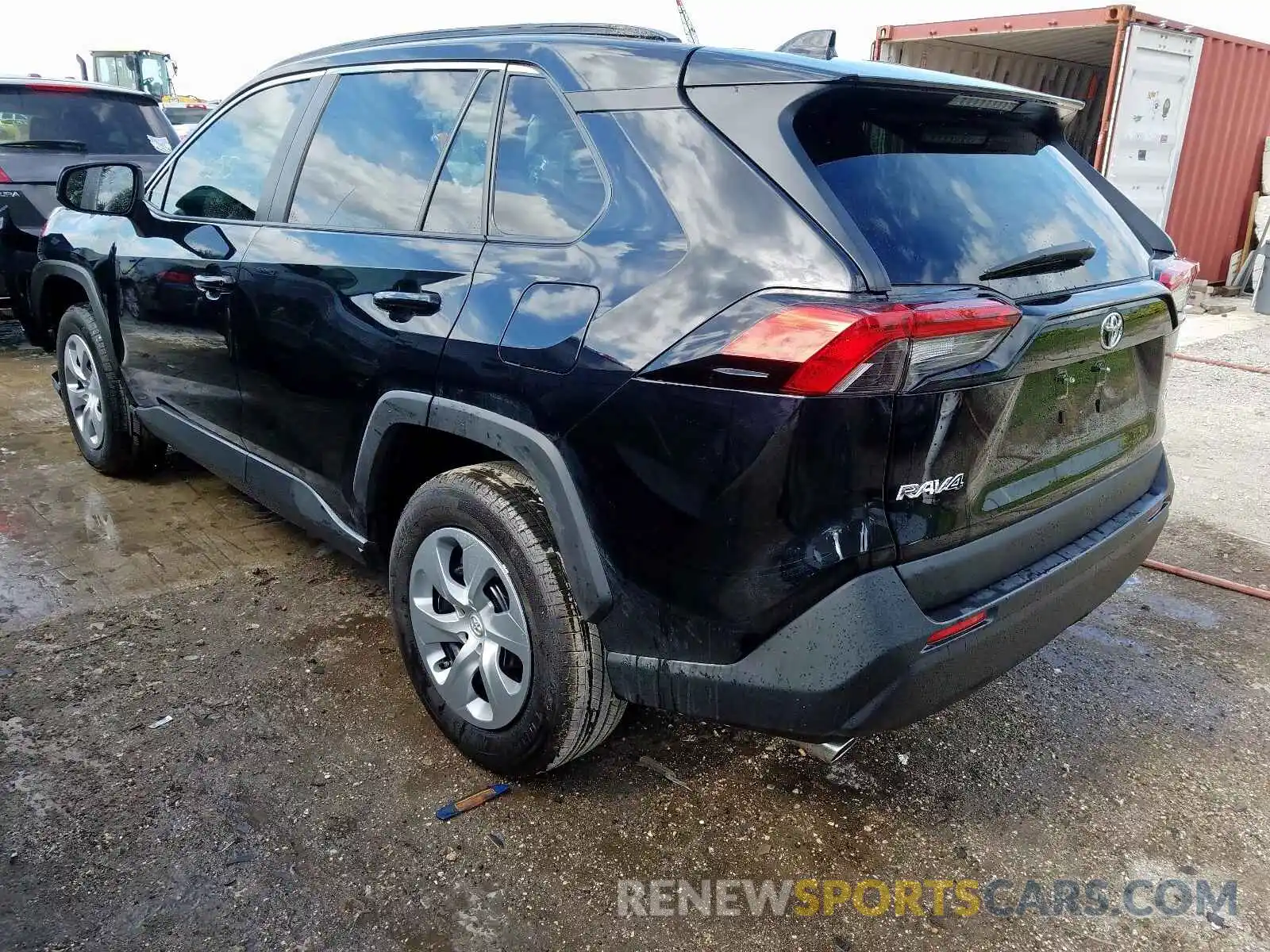 3 Фотография поврежденного автомобиля 2T3H1RFVXKW053083 TOYOTA RAV4 LE 2019