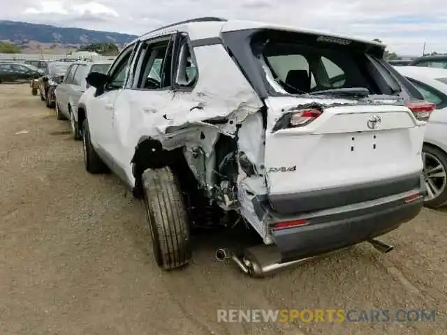 3 Photograph of a damaged car 2T3K1RFV5KW026413 TOYOTA RAV4 LE 2019