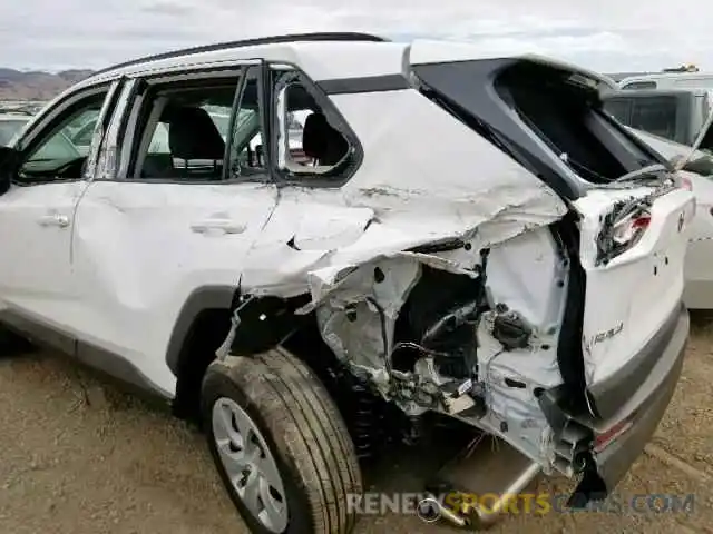 9 Photograph of a damaged car 2T3K1RFV5KW026413 TOYOTA RAV4 LE 2019