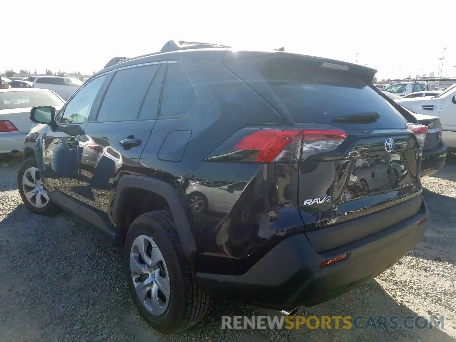 3 Photograph of a damaged car 2T3K1RFV9KC010135 TOYOTA RAV4 LE 2019