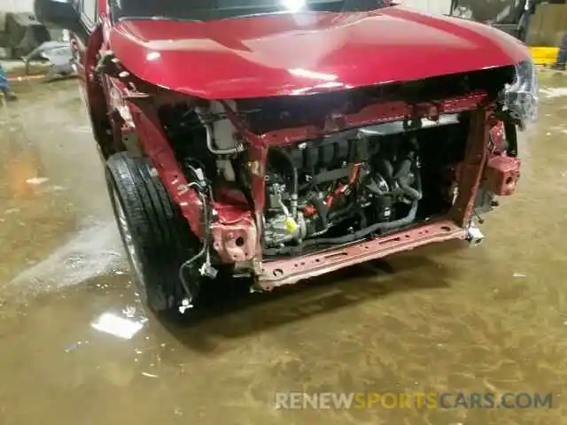 9 Photograph of a damaged car 2T3LWRFV5KW015840 TOYOTA RAV4 LE 2019