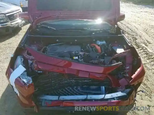 7 Photograph of a damaged car 2T3MWRFV4KW009015 TOYOTA RAV4 LE 2019