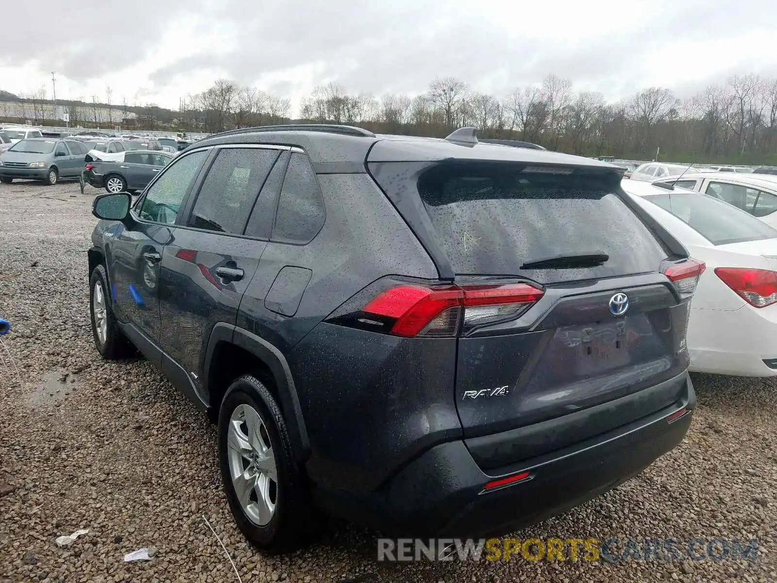 3 Фотография поврежденного автомобиля 2T3MWRFV6KW004463 TOYOTA RAV4 LE 2019