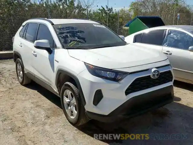 1 Photograph of a damaged car 2T3MWRFVXKW003929 TOYOTA RAV4 LE 2019