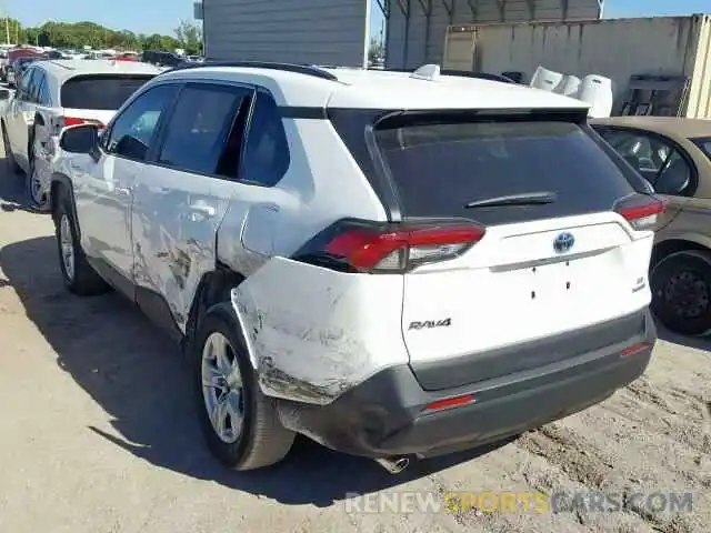 3 Photograph of a damaged car 2T3MWRFVXKW003929 TOYOTA RAV4 LE 2019