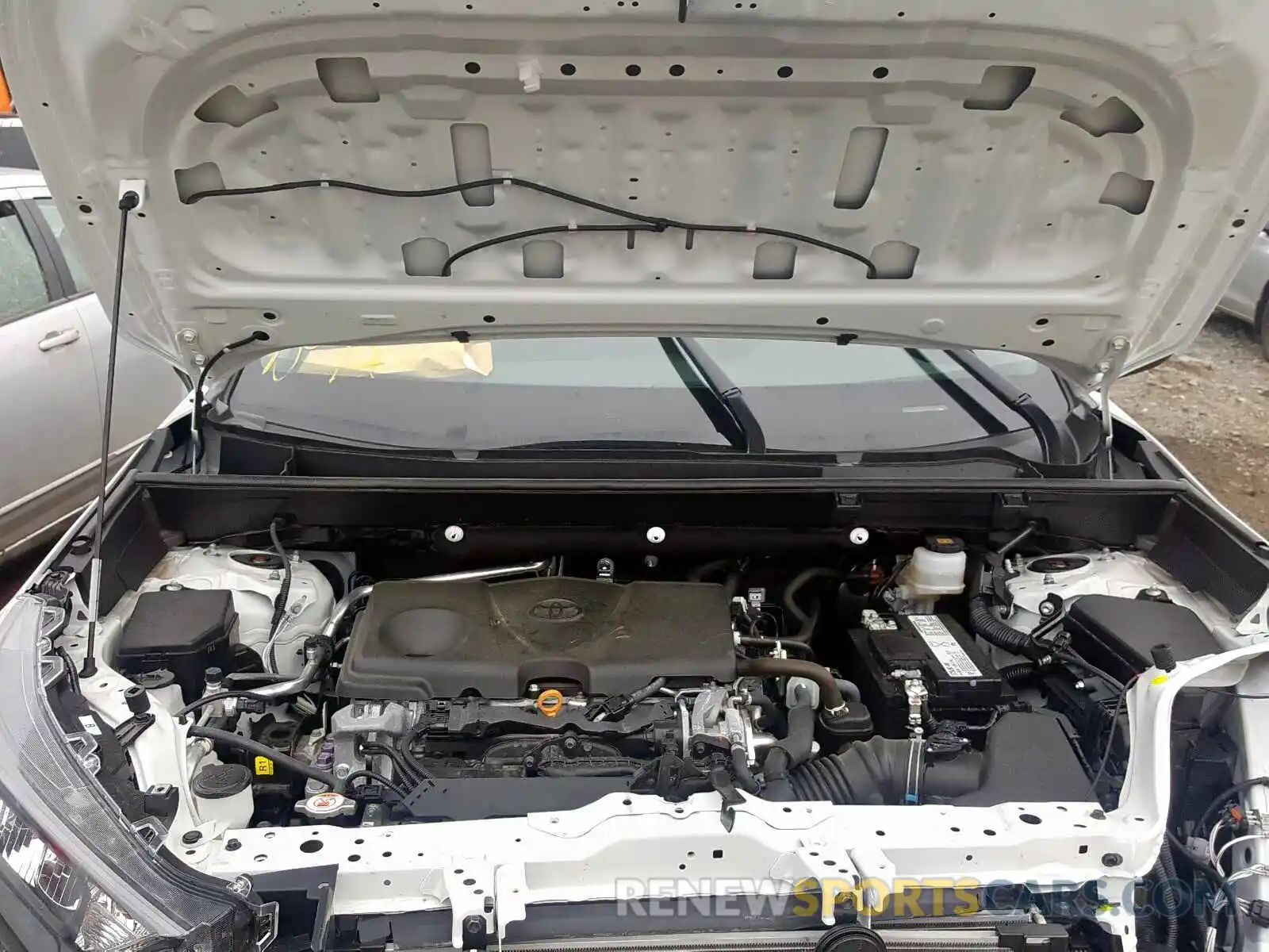 7 Фотография поврежденного автомобиля 2T3Z1RFV5KC004315 TOYOTA RAV4 LE 2019