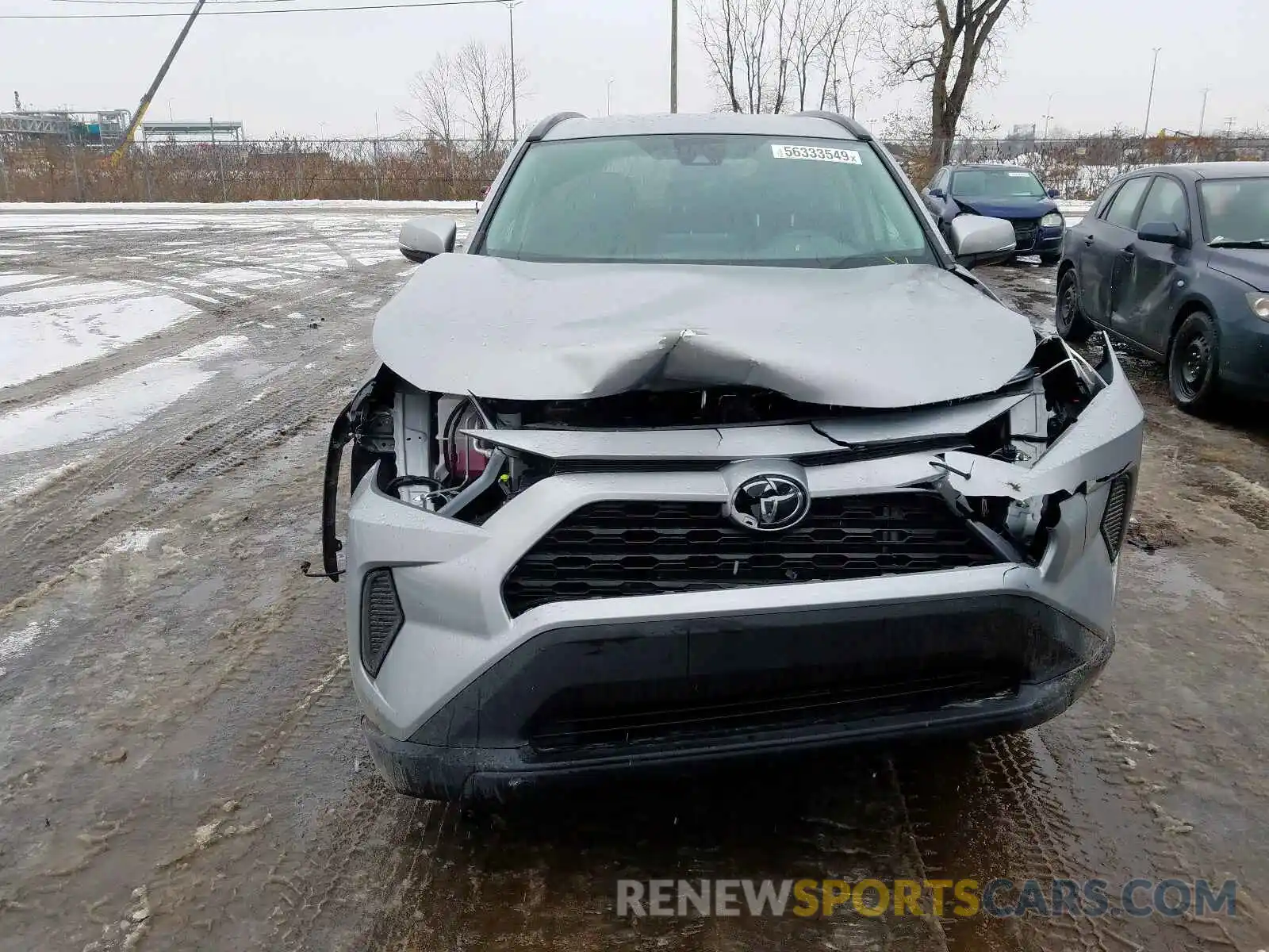 9 Photograph of a damaged car 2T3Z1RFV7KW014715 TOYOTA RAV4 LE 2019