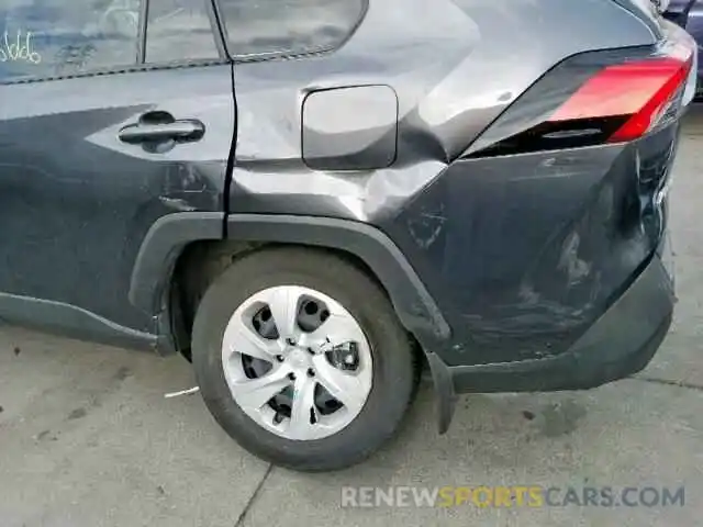 9 Photograph of a damaged car JTMF1RFV0KD007380 TOYOTA RAV4 LE 2019