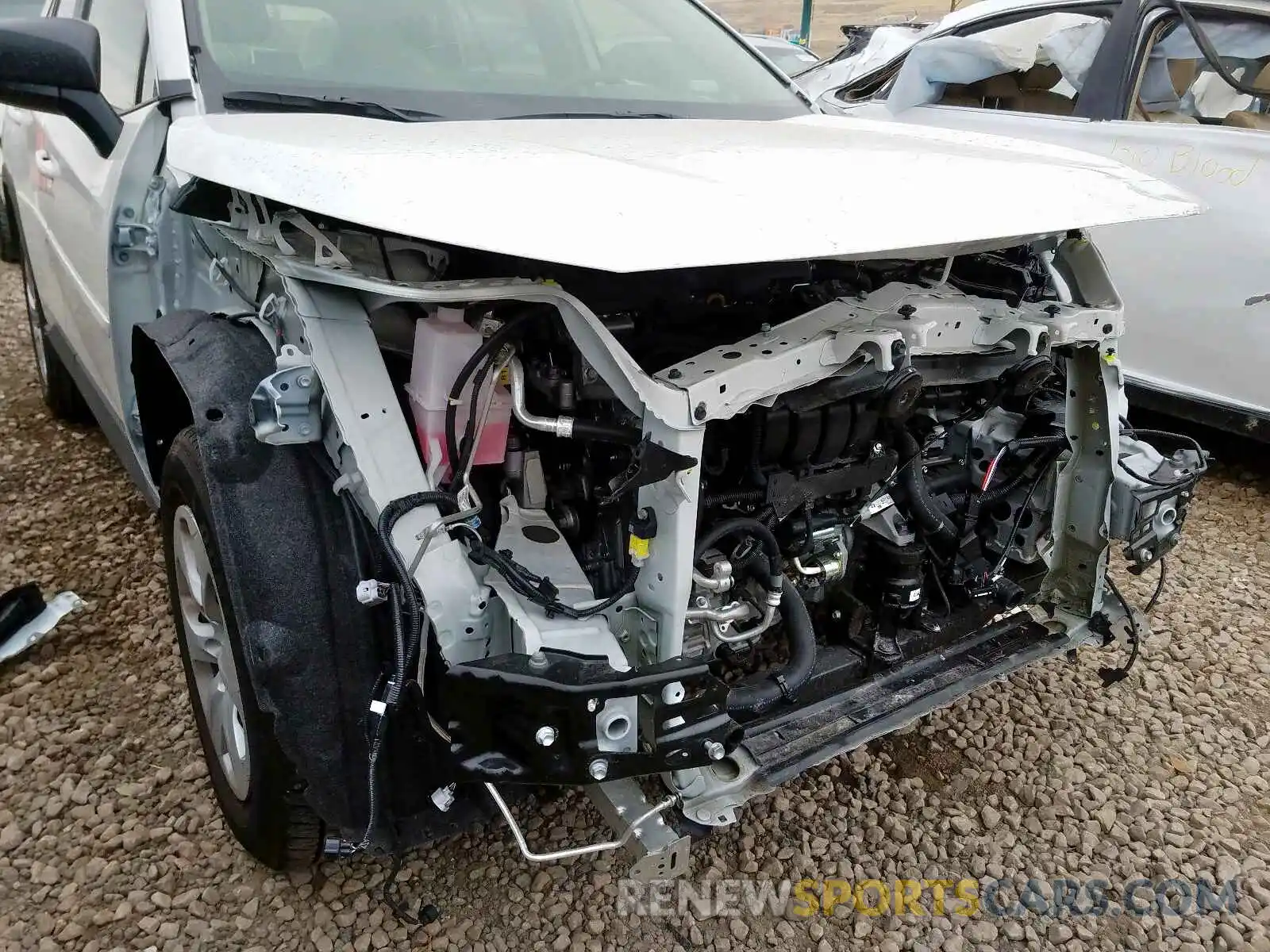 9 Photograph of a damaged car JTMF1RFV7KD005819 TOYOTA RAV4 LE 2019