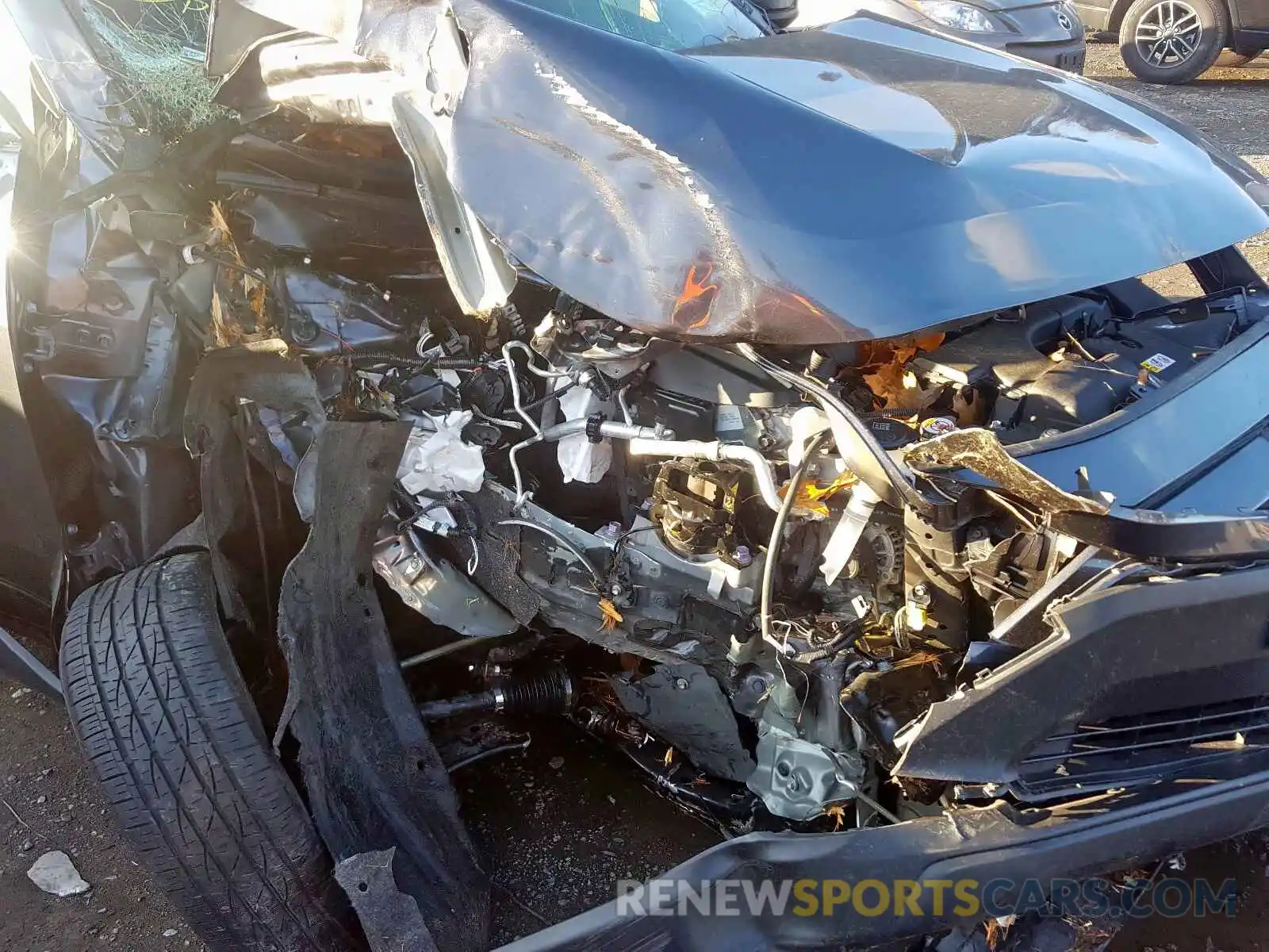 9 Photograph of a damaged car JTMF1RFV8KD002931 TOYOTA RAV4 LE 2019