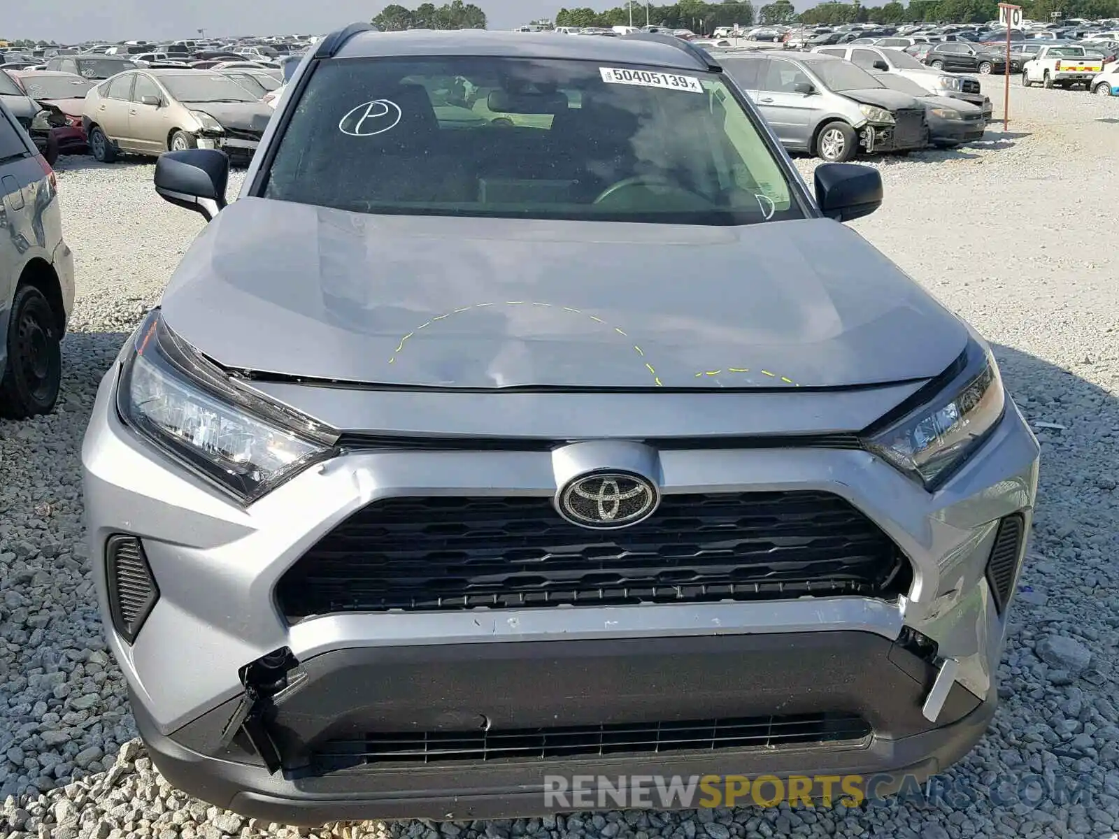 9 Photograph of a damaged car JTMF1RFV8KD028798 TOYOTA RAV4 LE 2019